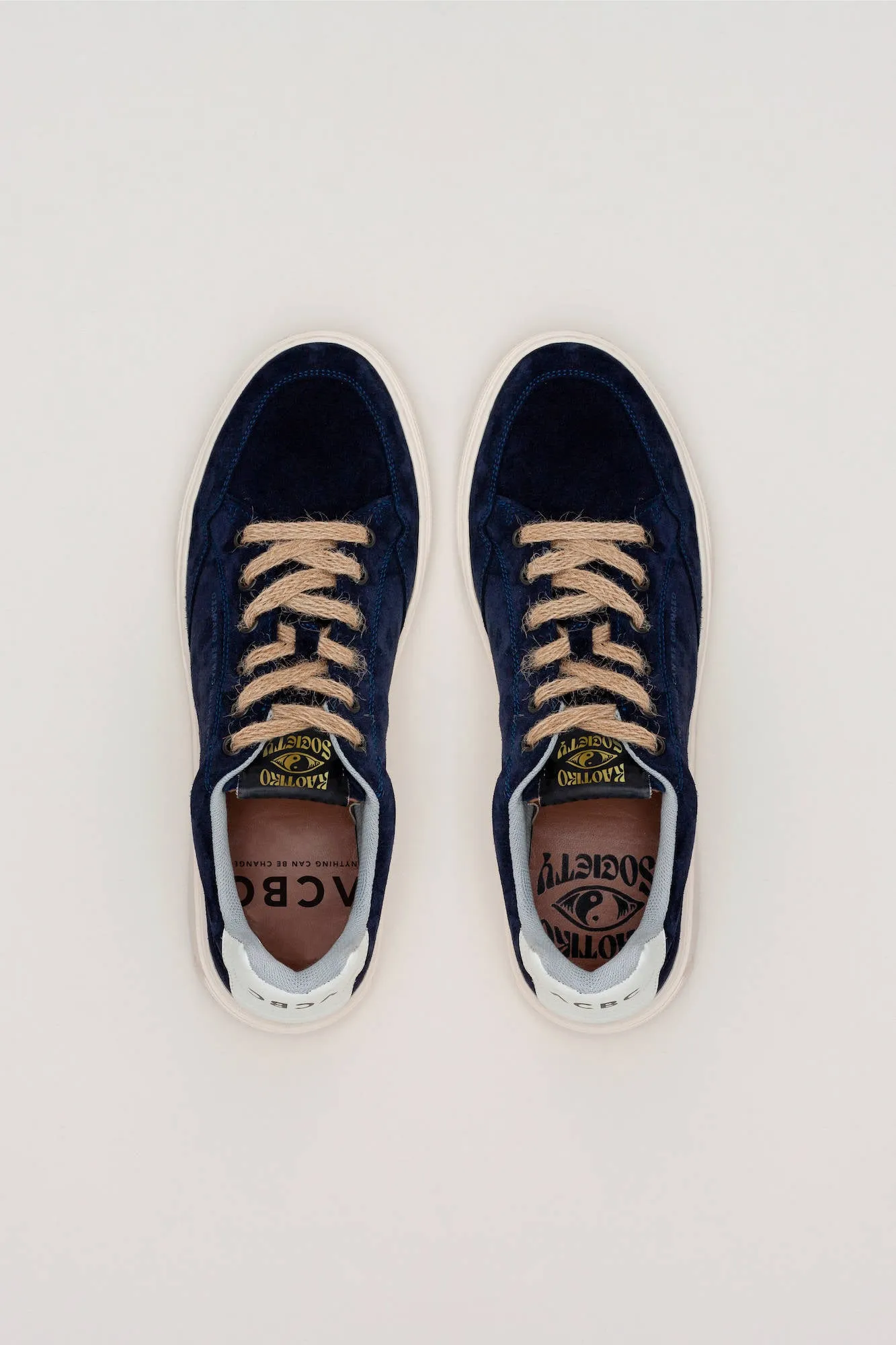 ACBC x Kaotiko Blue Sneakers