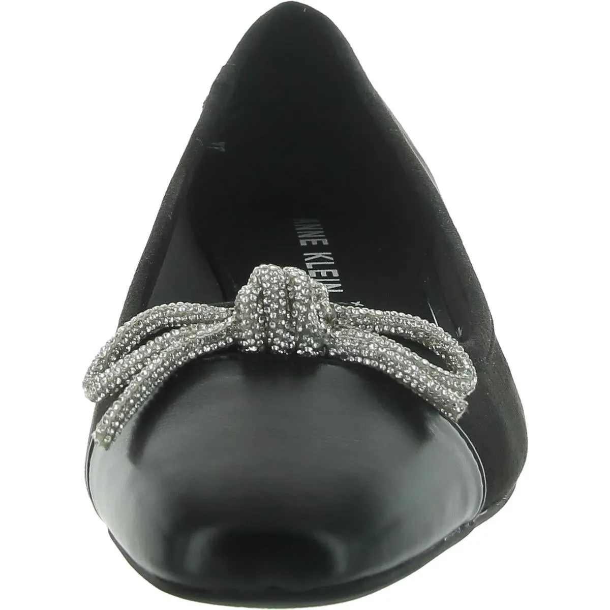 Anne Klein Womens Cassidy Rhinestones Square Toe Mary Janes