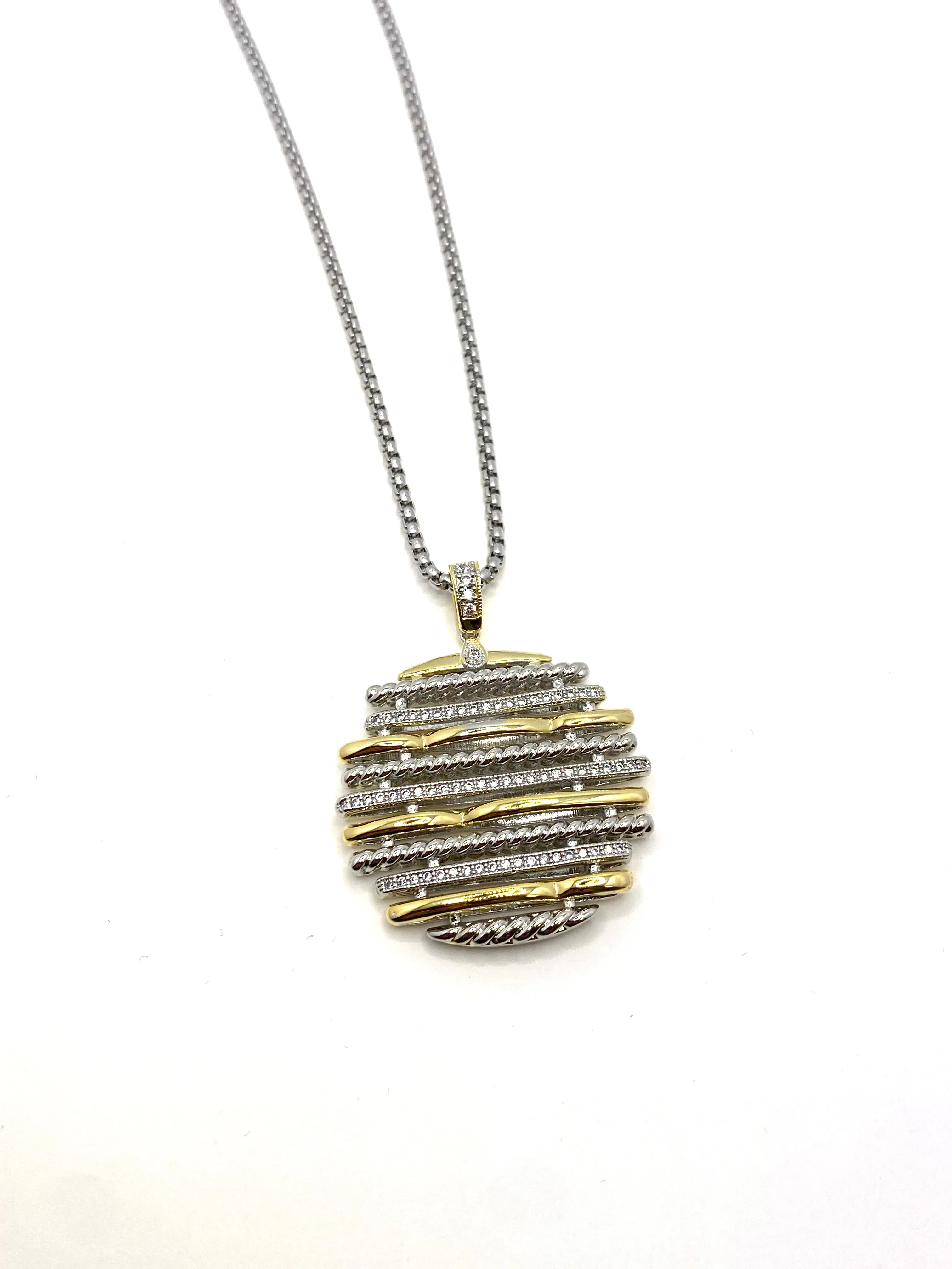 Around The World Reversible Necklace