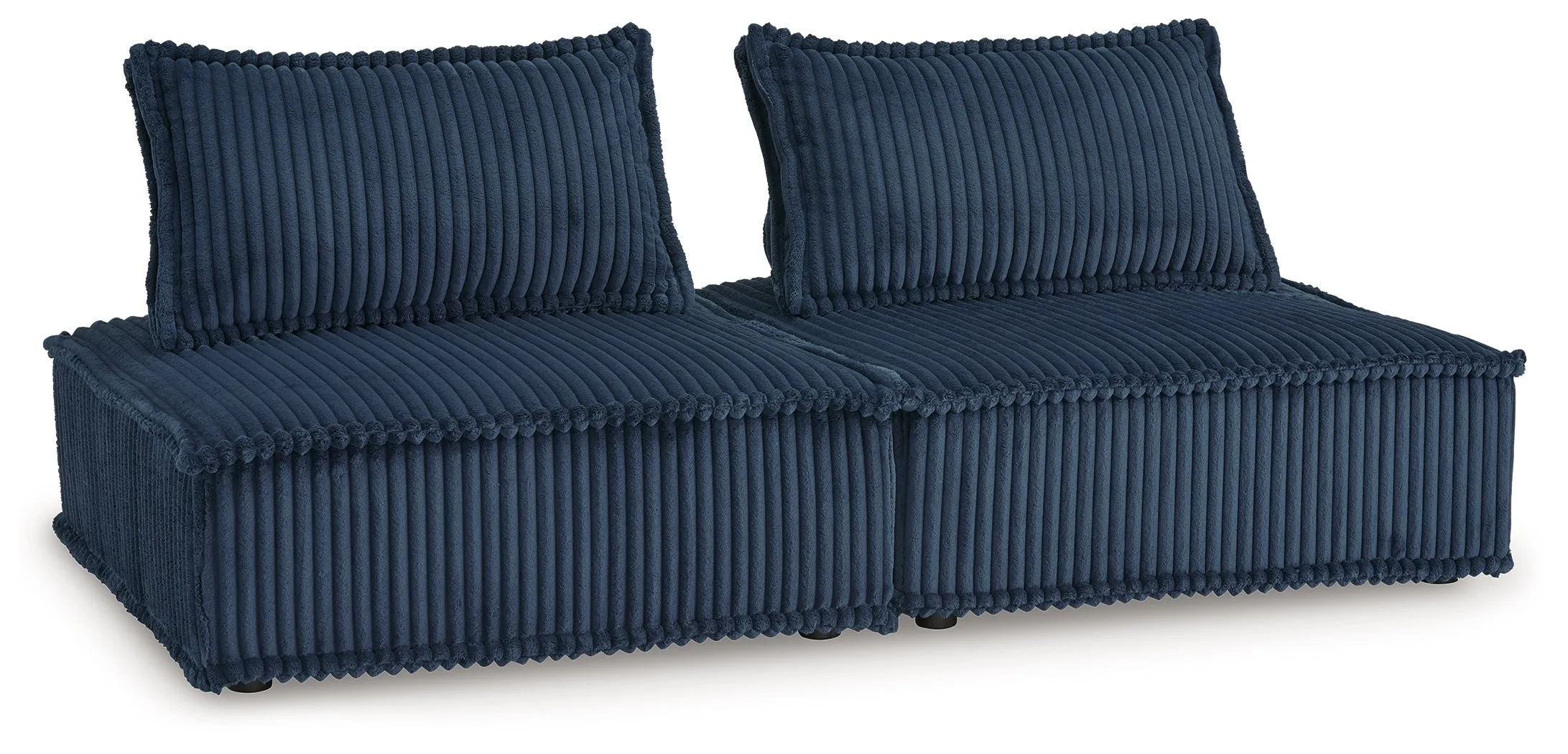 Bales Navy 2-Piece Modular Seating