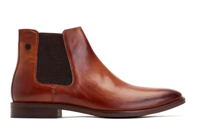 Base London Virgil Chelsea Boot - Washed Tan