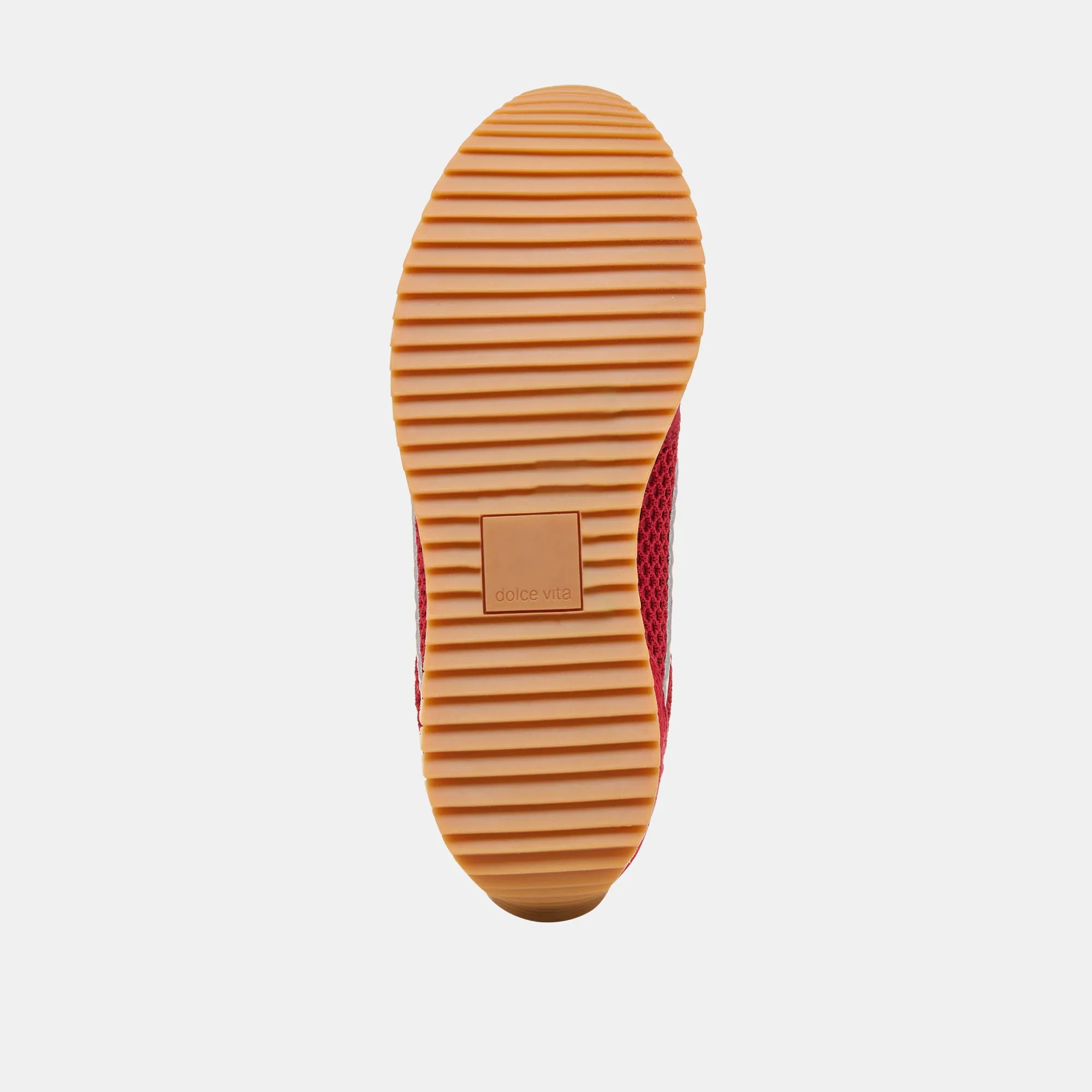 B.NTCD MESH SNEAKERS CRIMSON WOVEN MESH