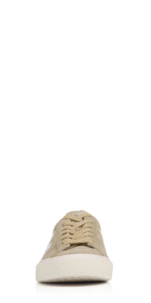 Campo Sneakers Suede Dune White