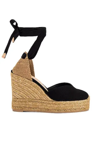 Castaner Chiara Espadrille in Black