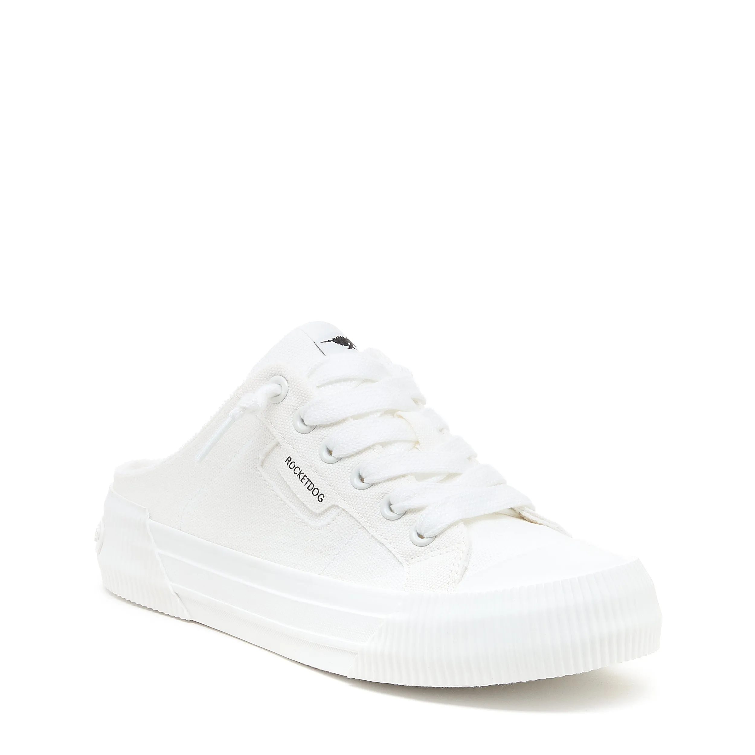 Cheery White Mule Trainers