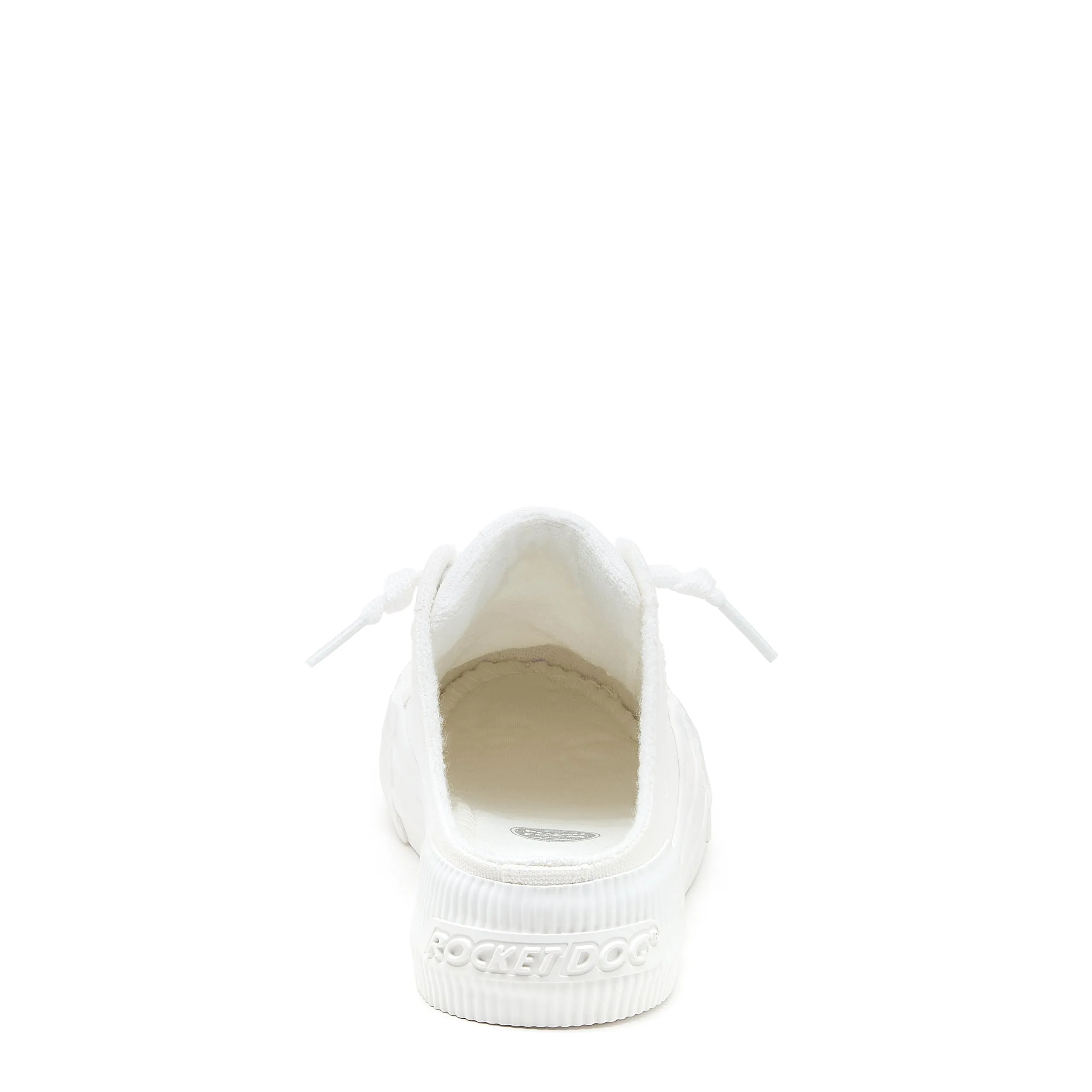 Cheery White Mule Trainers