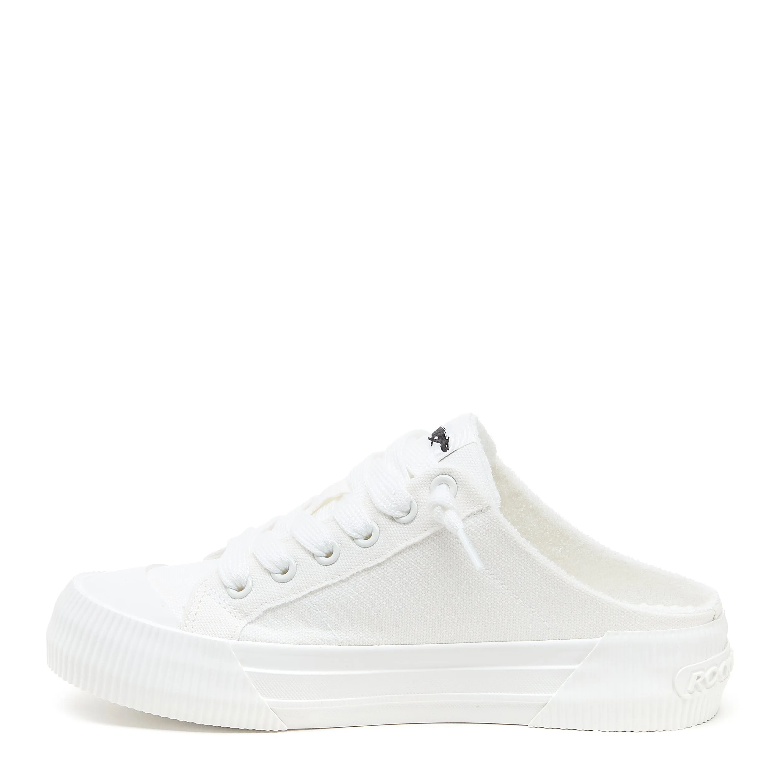 Cheery White Mule Trainers