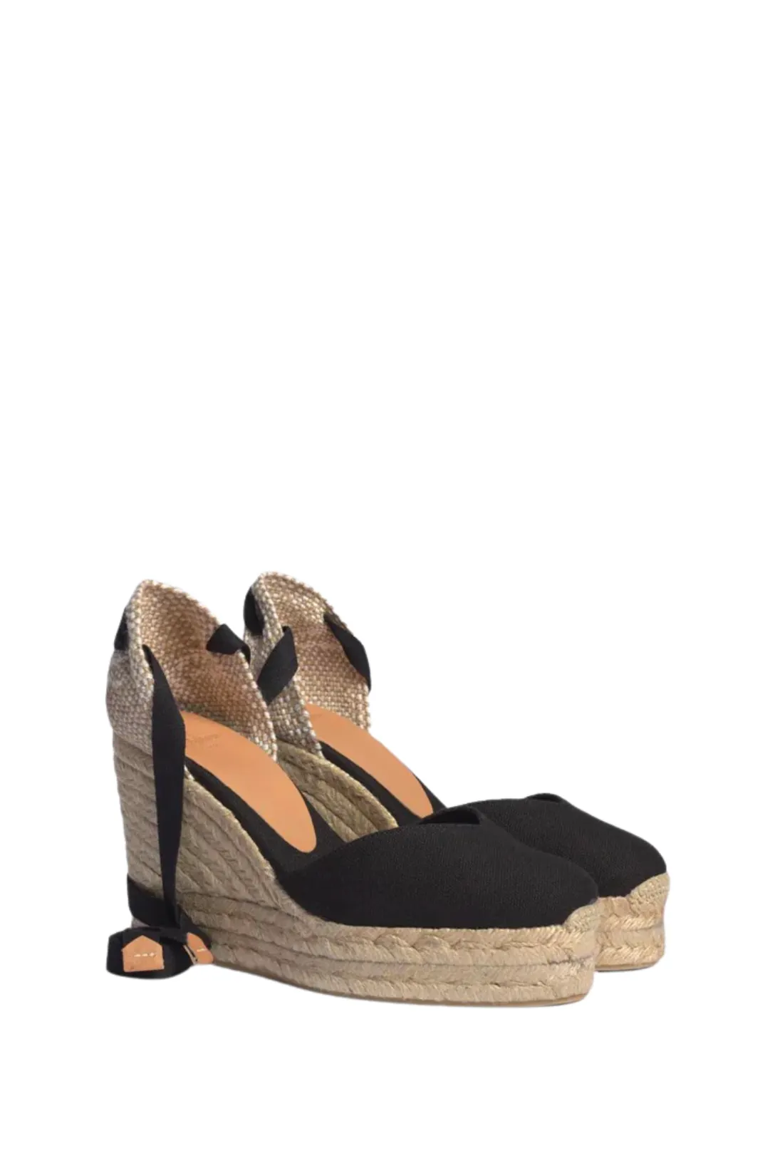 Chiara Double Wedge | Negro