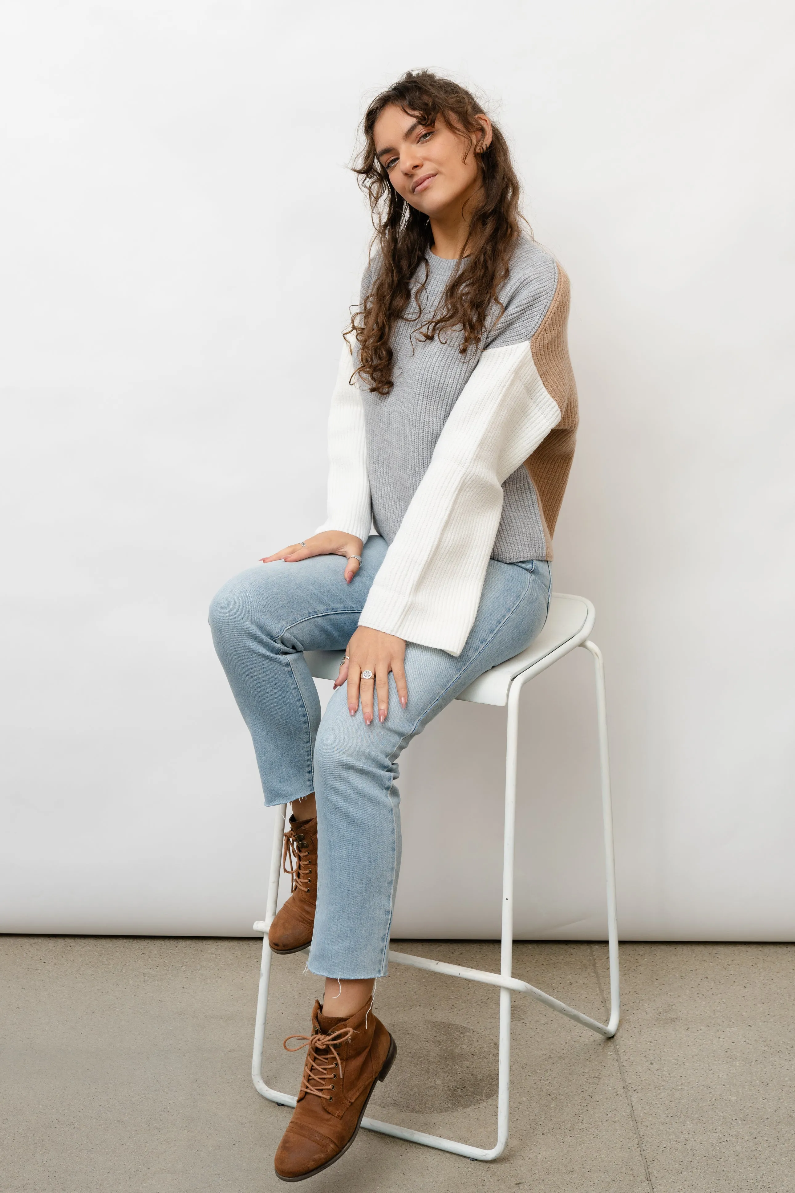 Coco Colorblock Sweater