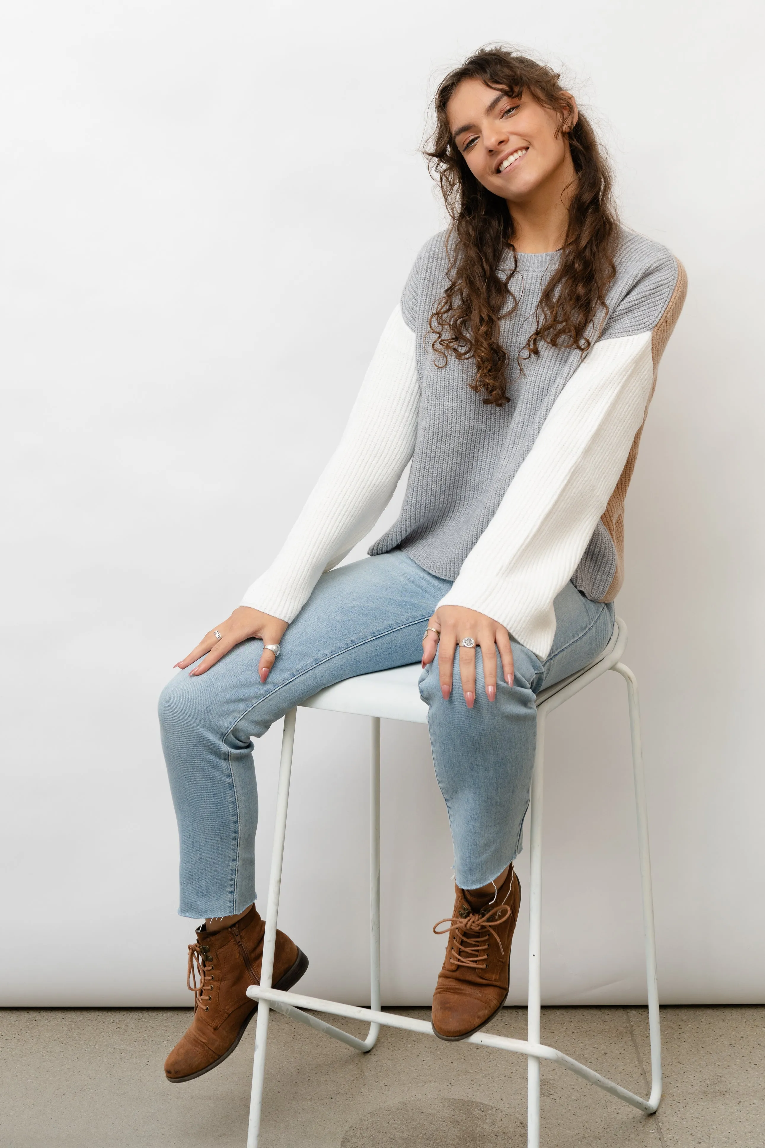 Coco Colorblock Sweater