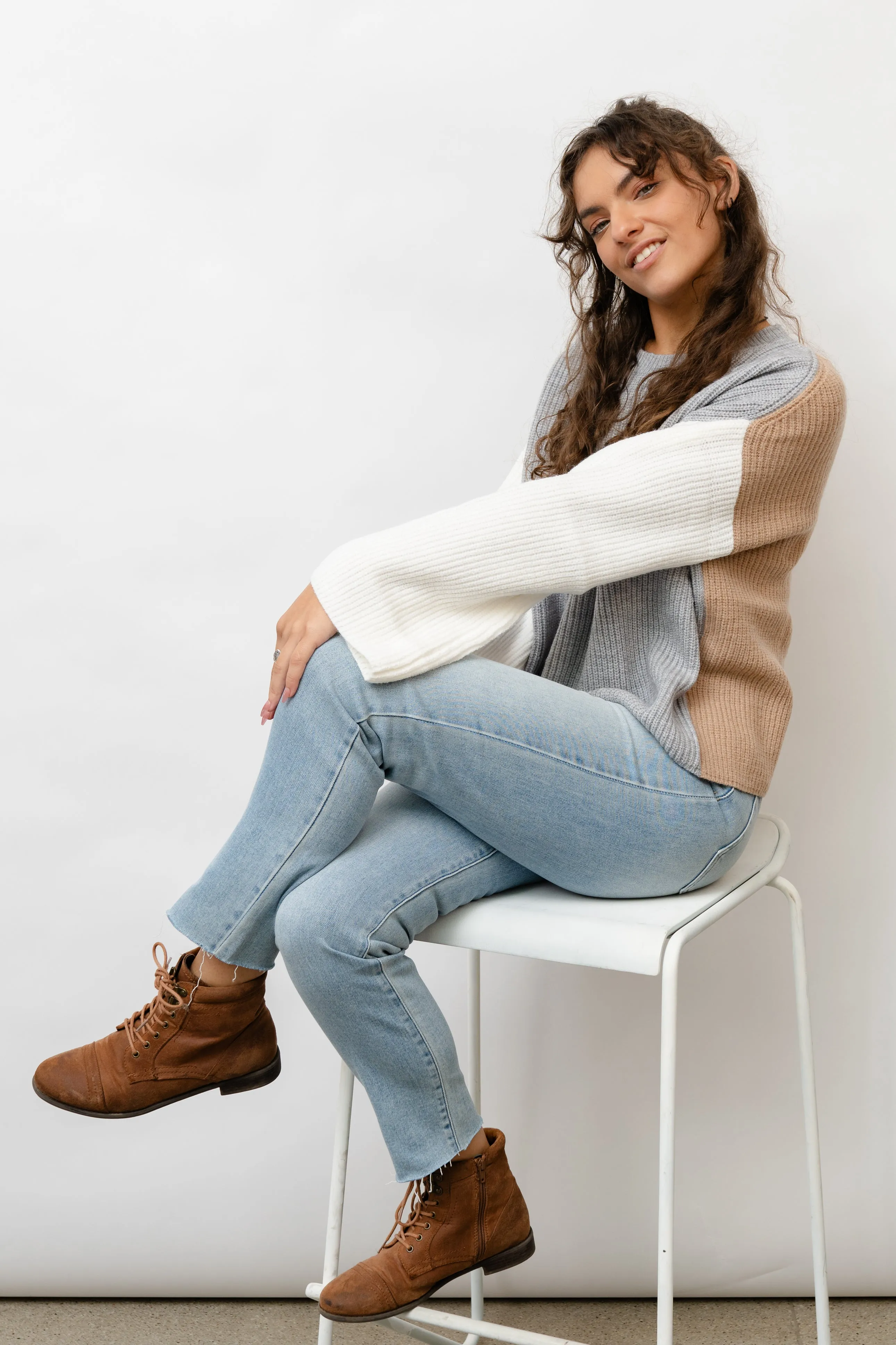 Coco Colorblock Sweater