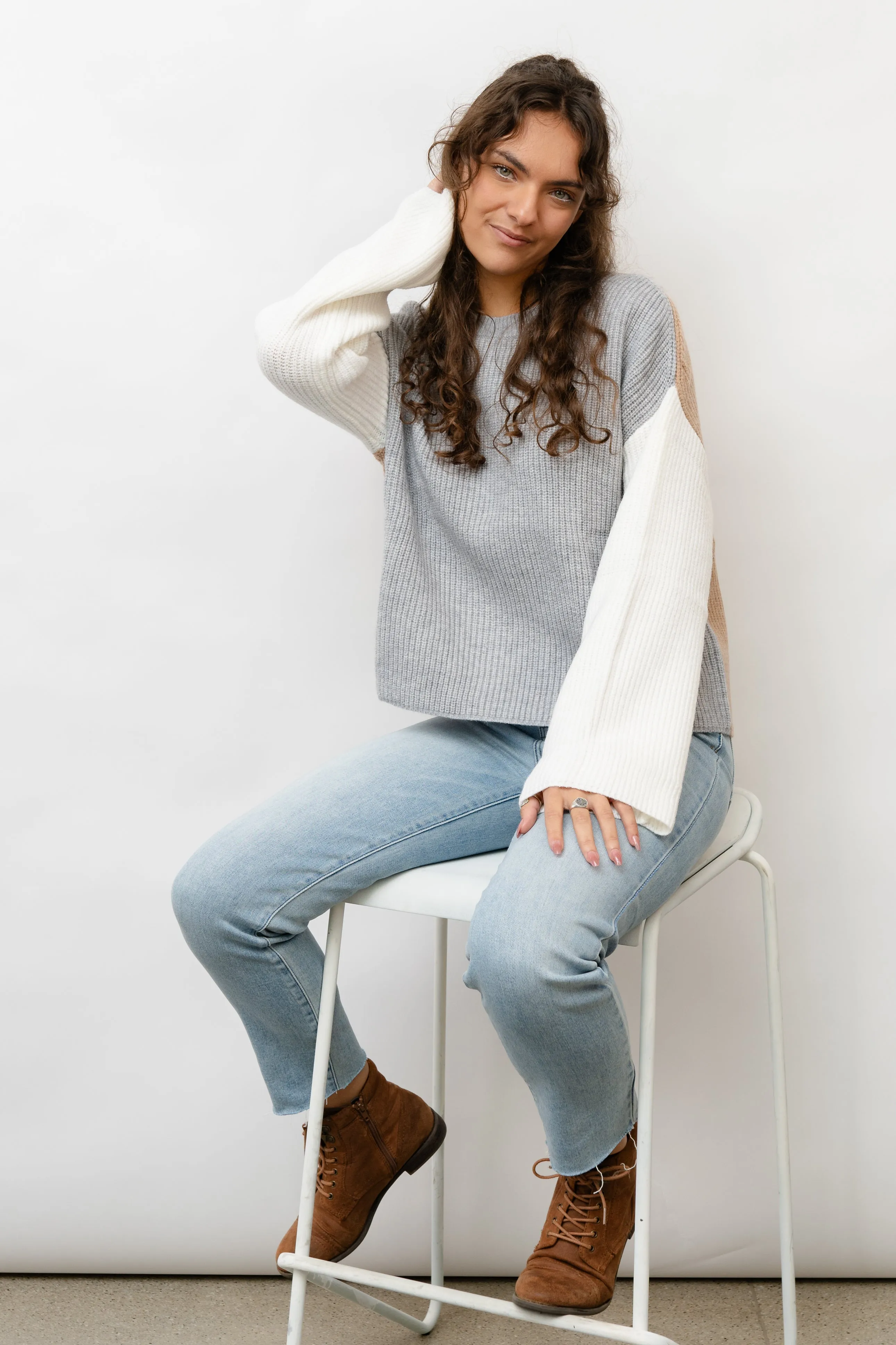 Coco Colorblock Sweater
