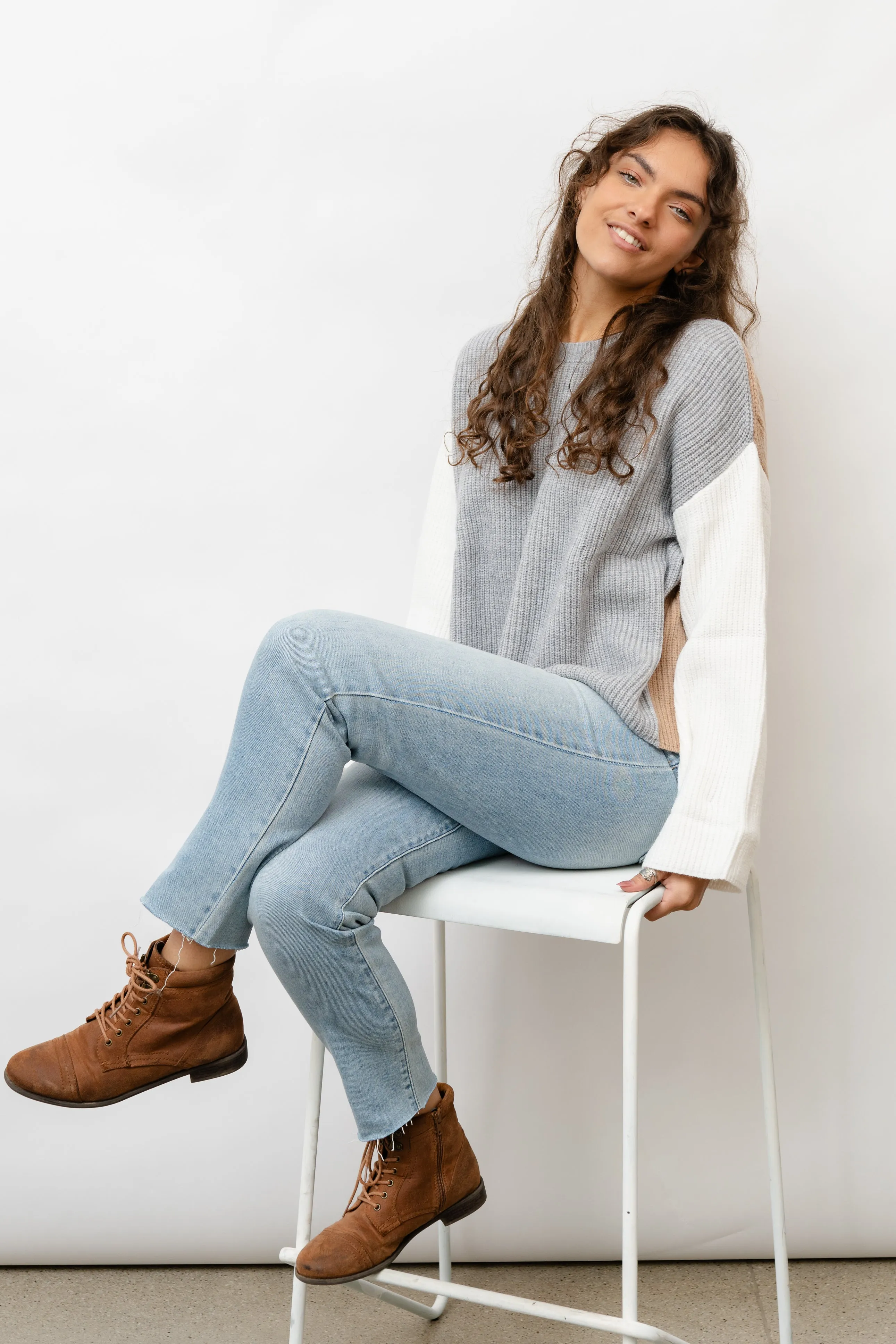Coco Colorblock Sweater