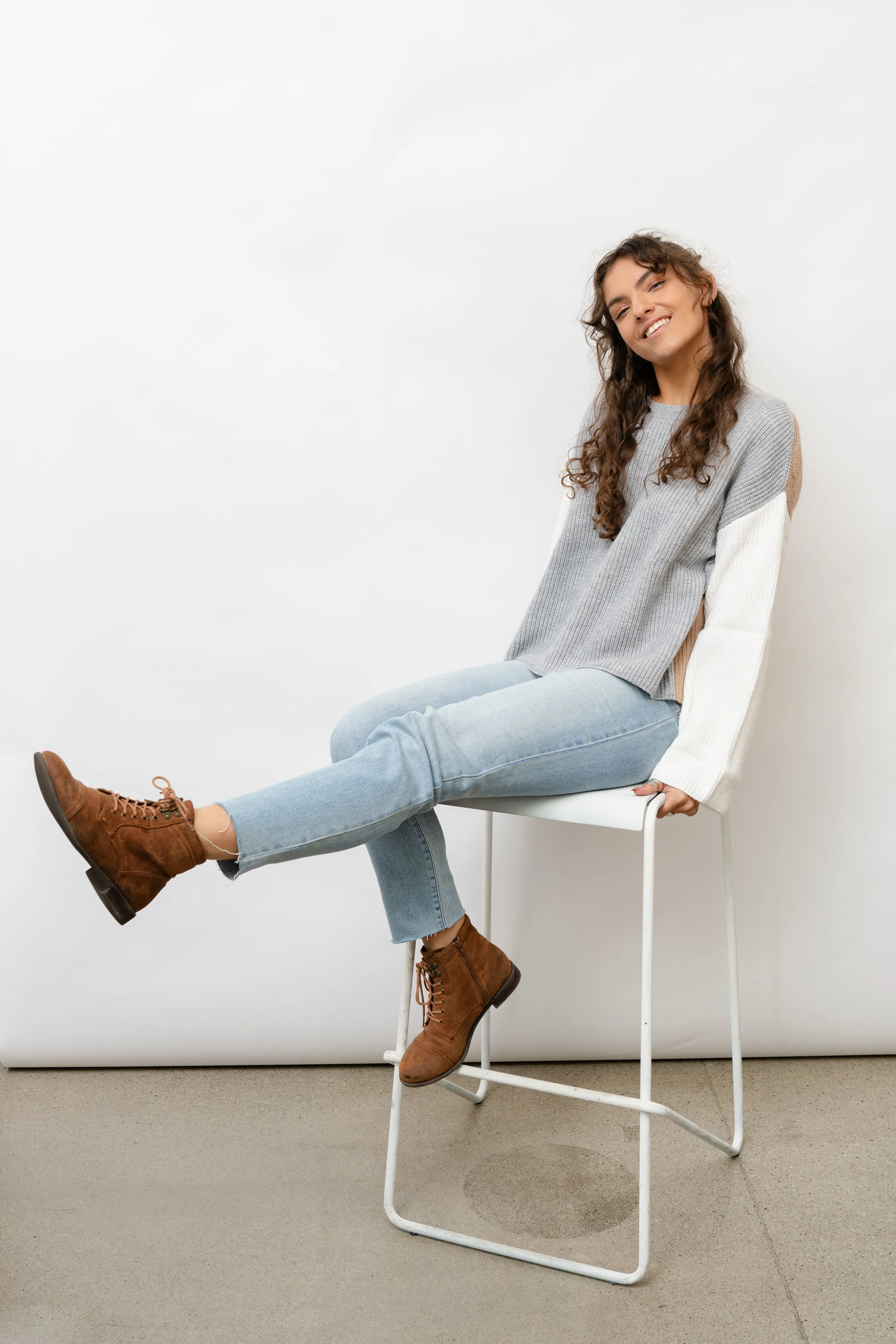 Coco Colorblock Sweater