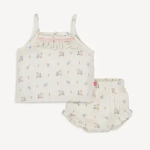 Cotton Magnetic Tank   Bloomer Set