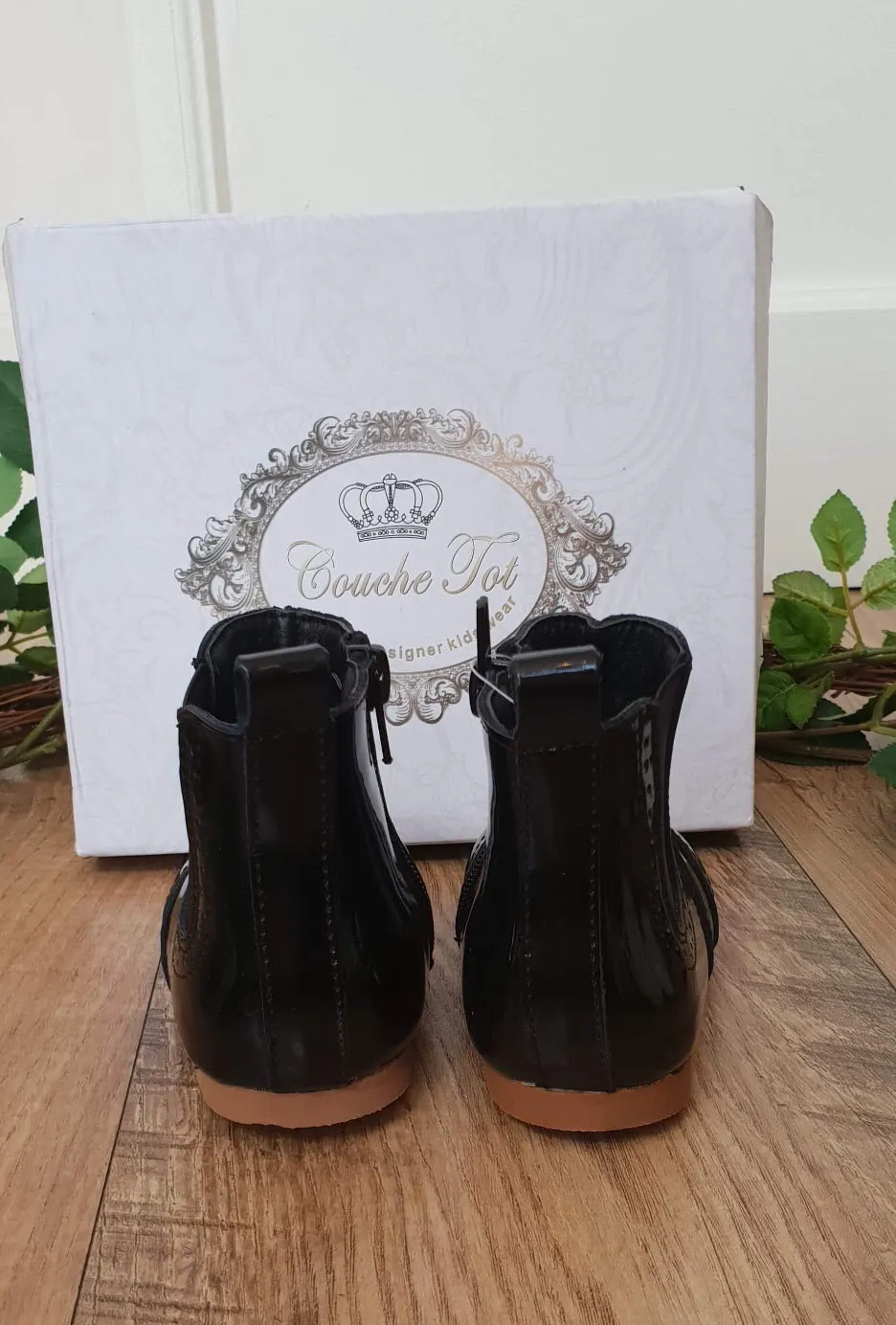 Couche Tot Black Boys ‘Reece’ Boots