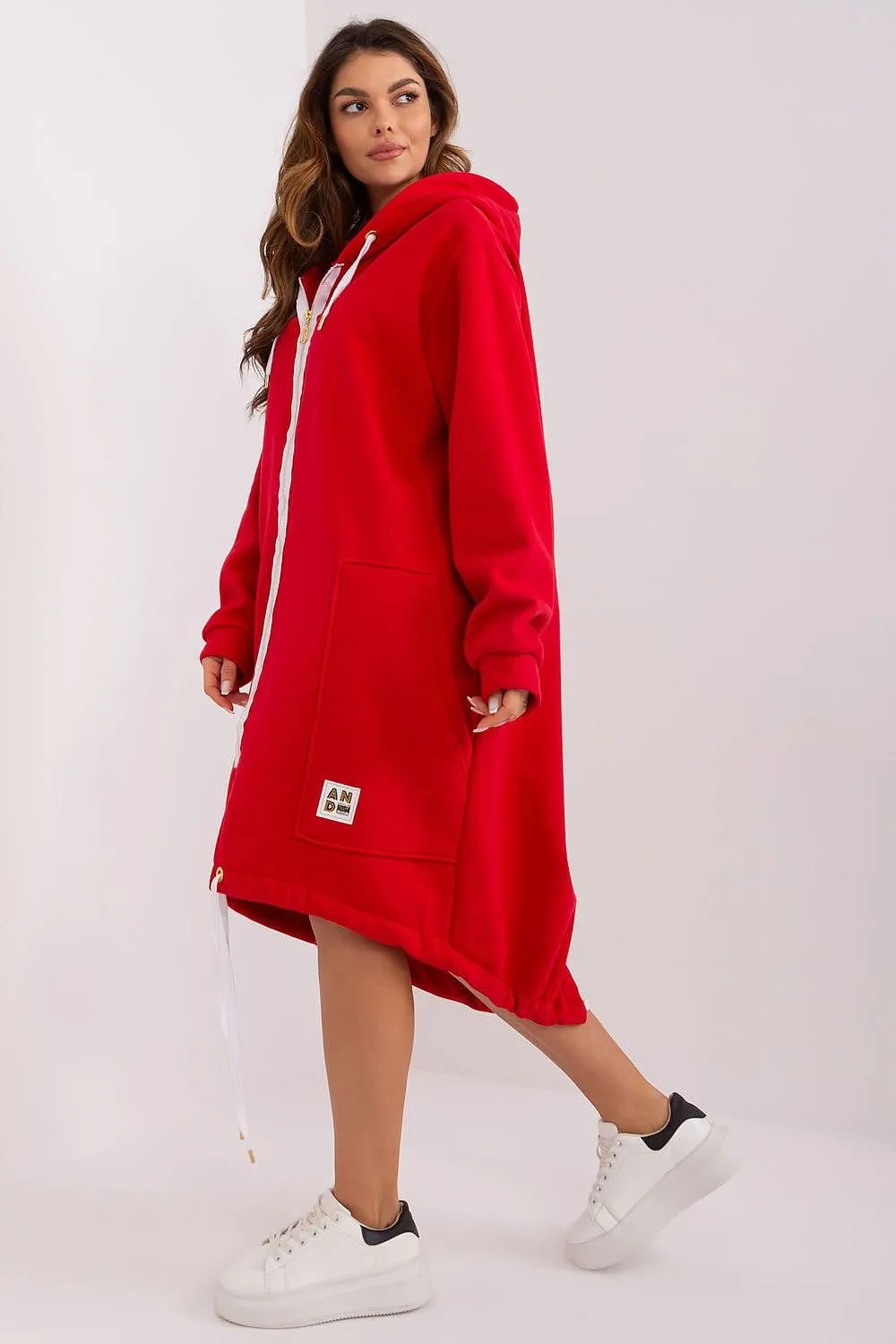 Easygoing Cotton Blend Zip-Up Hoodie
