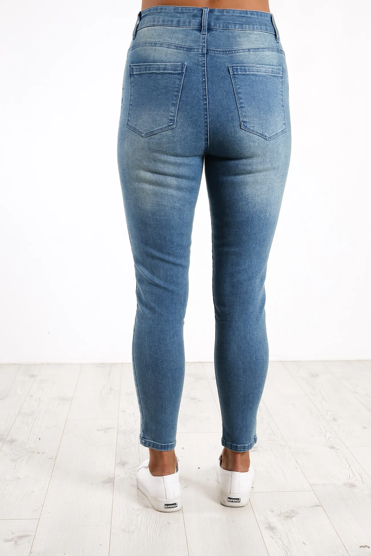Hadley Hi-Rise Jean Mid Blue