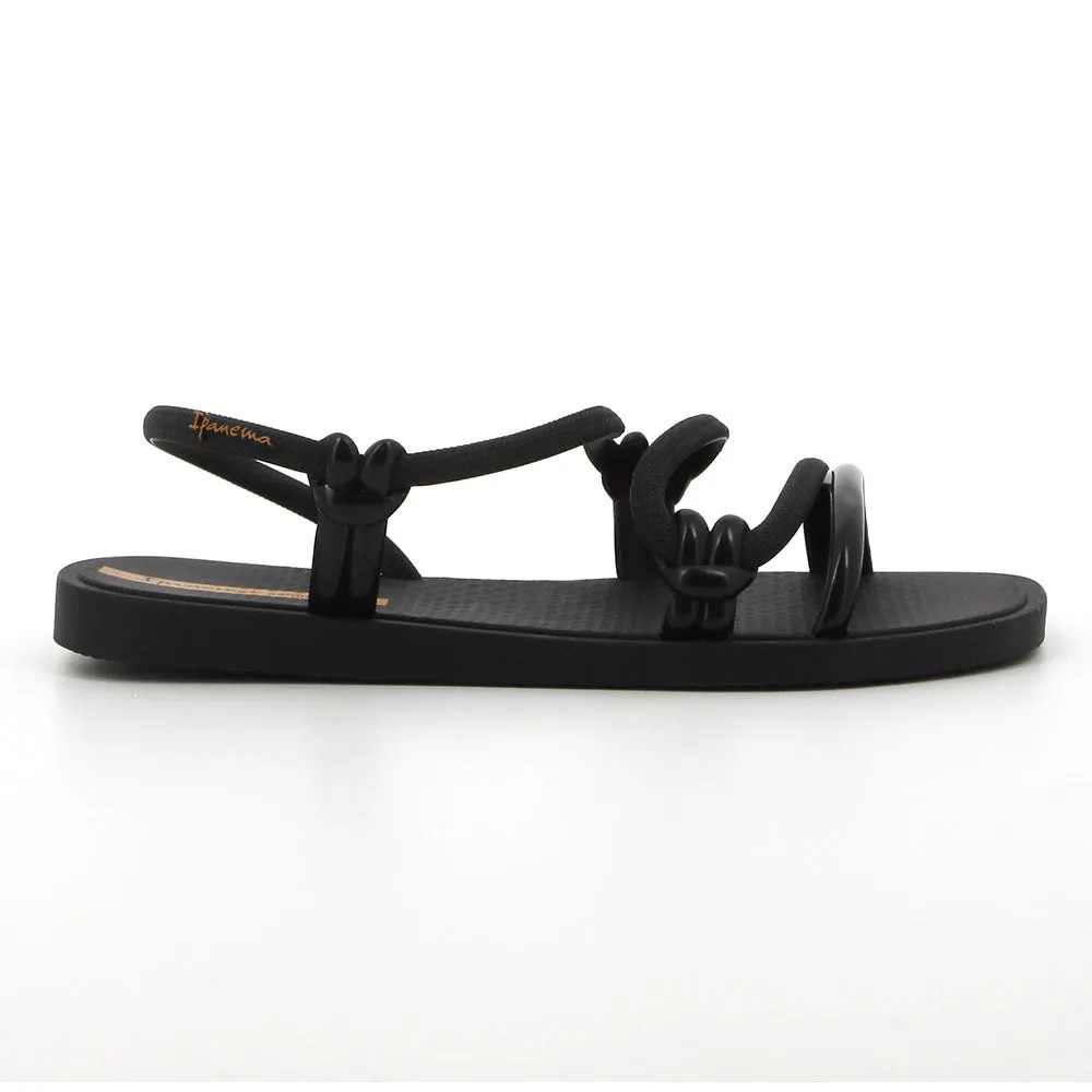 Ipanema Solar Strappy Sandal With Back Strap - Black