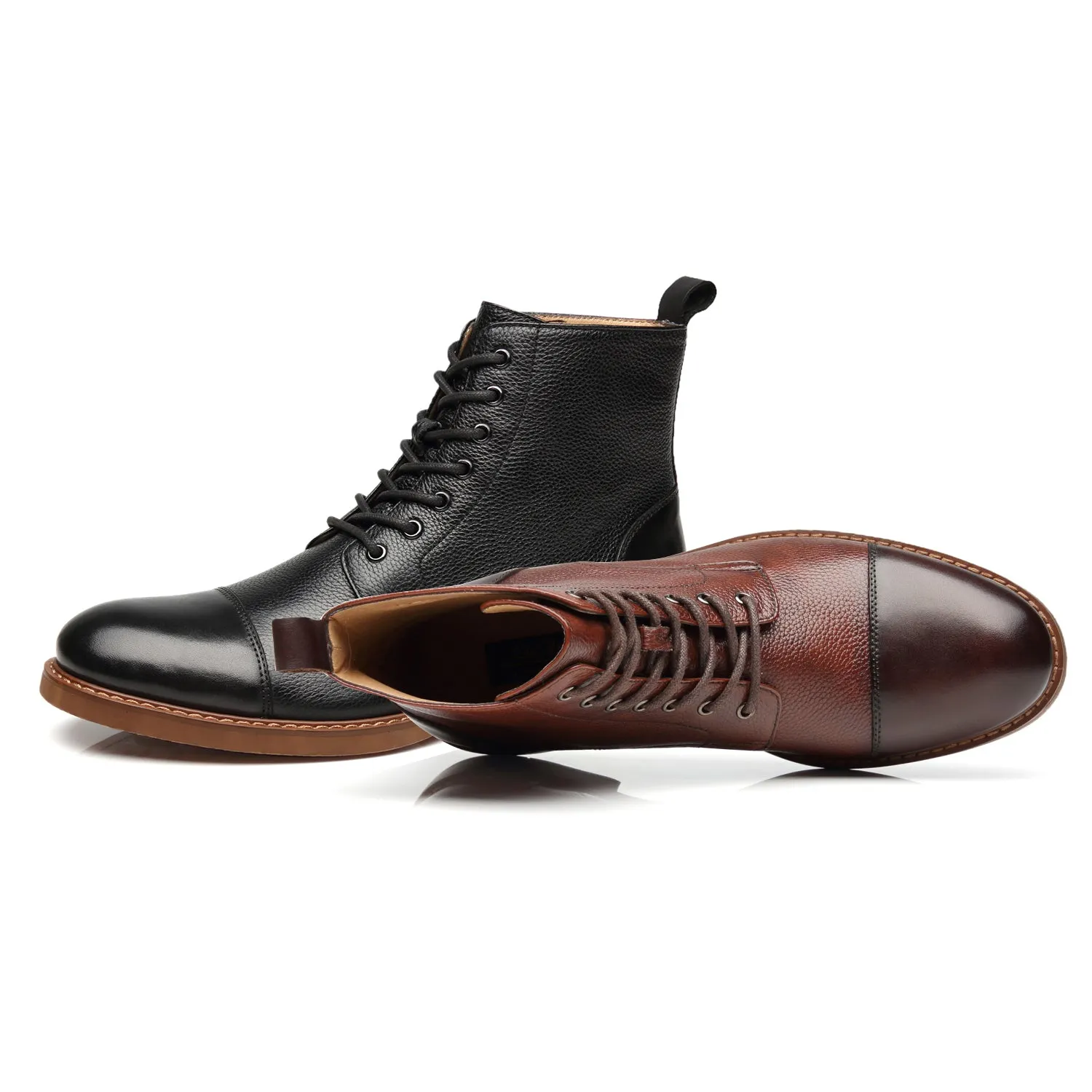 Men's Lace Up Boot Vincent-1-brown