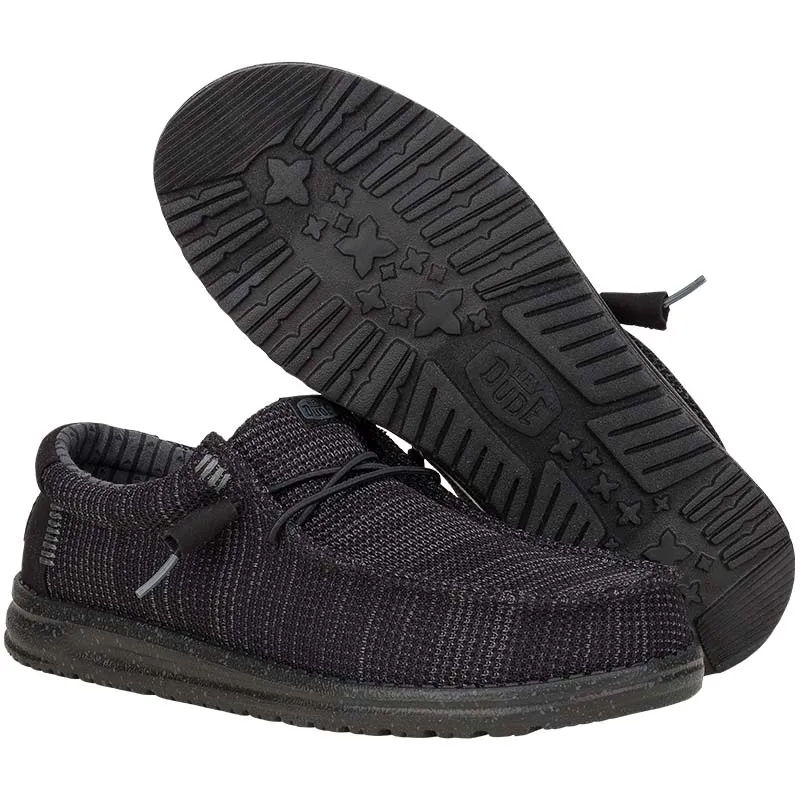 Men's Wally Stretch Sox in Black