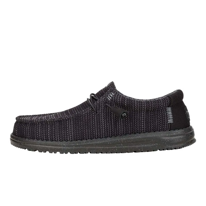 Men's Wally Stretch Sox in Black