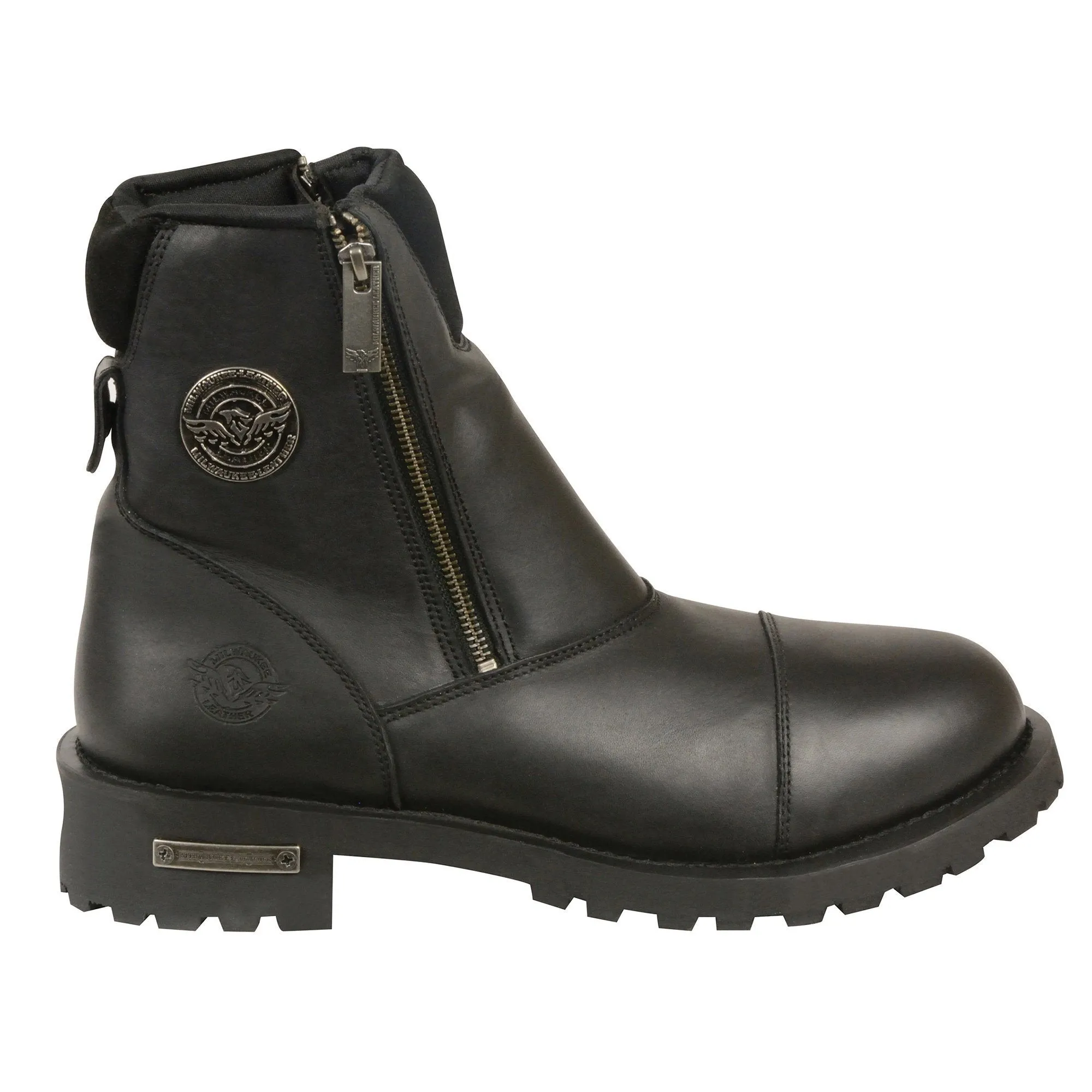 Milwaukee Boots-MBM102-Men's Super-Clean Double Sided Zipper Entry Boot
