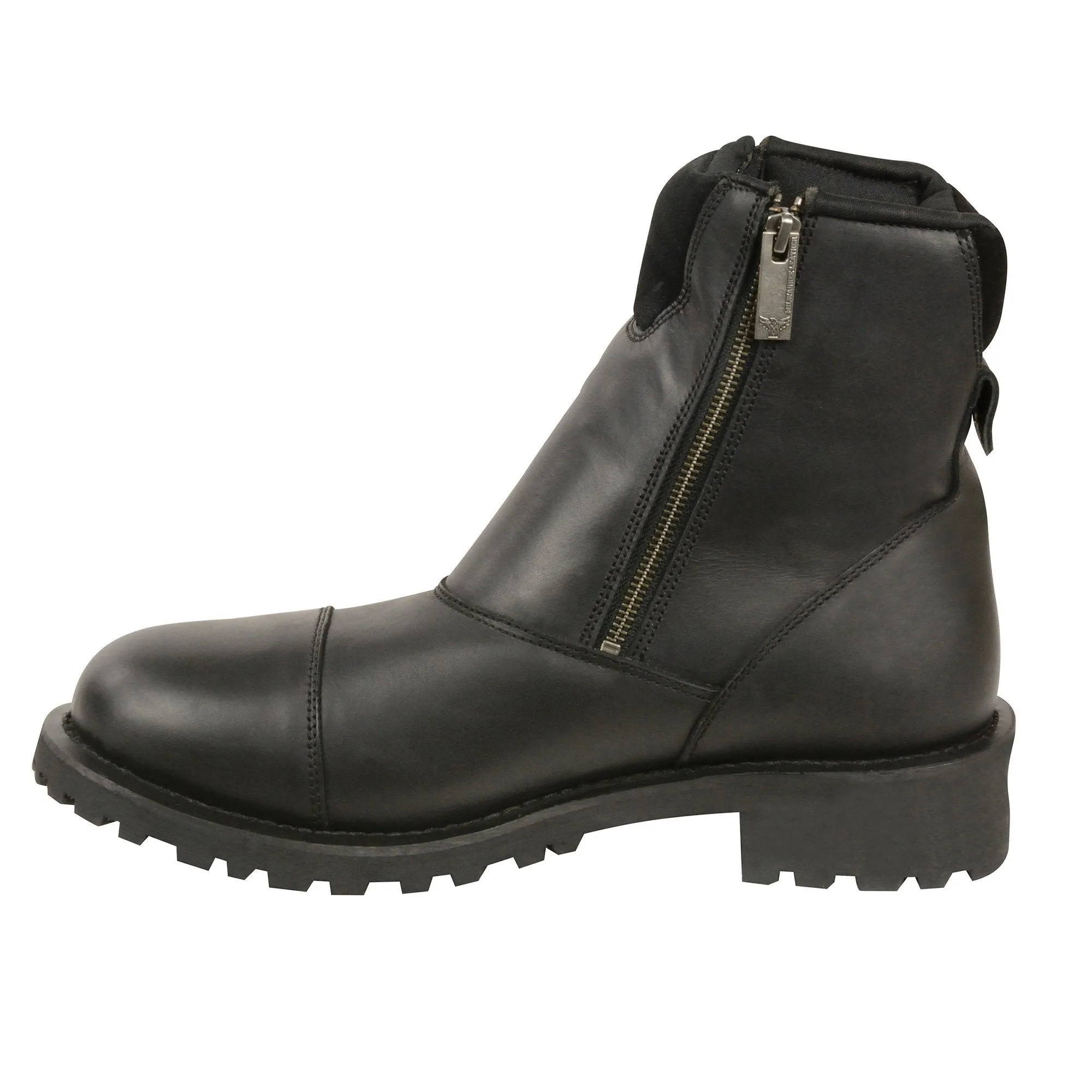 Milwaukee Boots-MBM102-Men's Super-Clean Double Sided Zipper Entry Boot