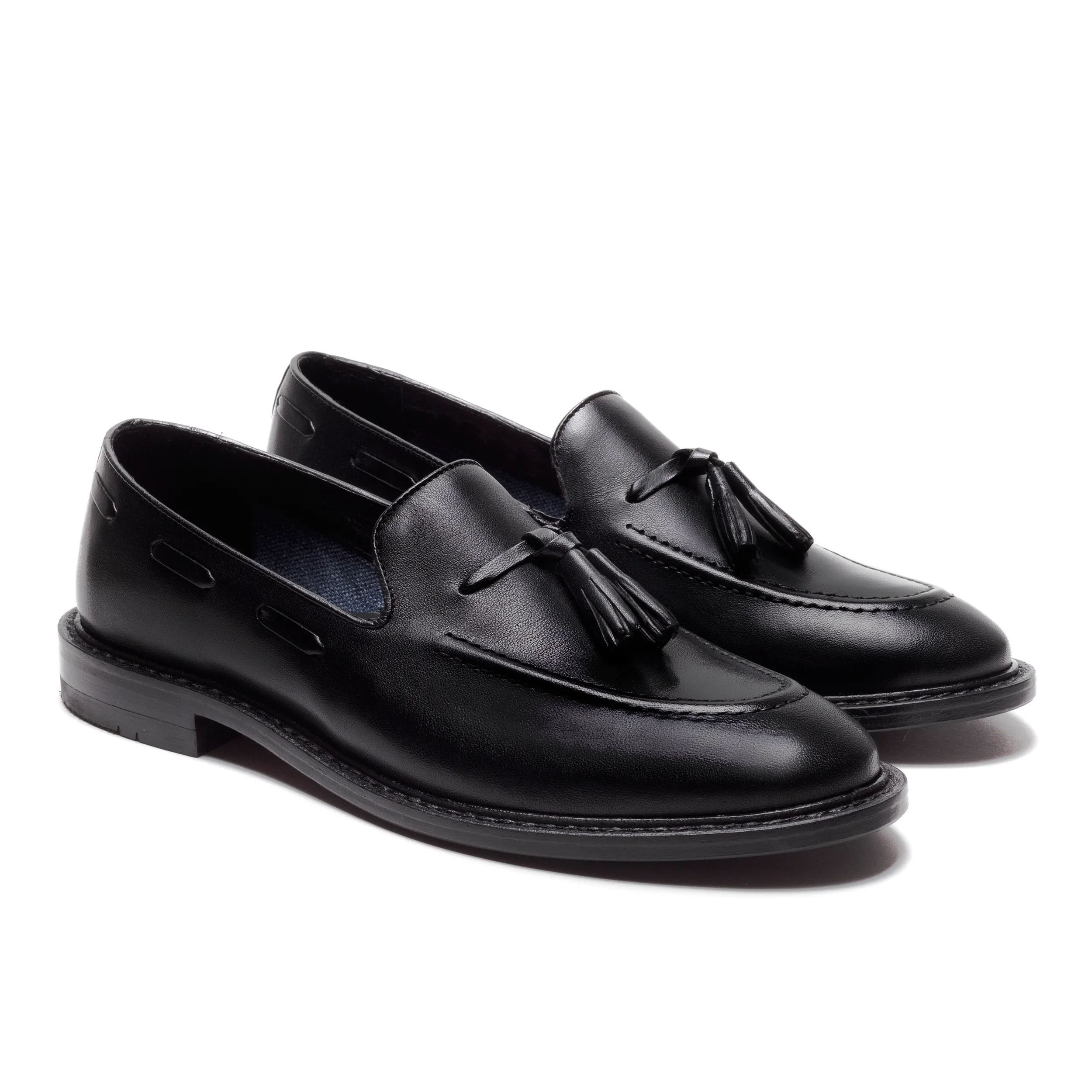 MOD. 3025 | Tassel Loafer Floreta Black | Dama