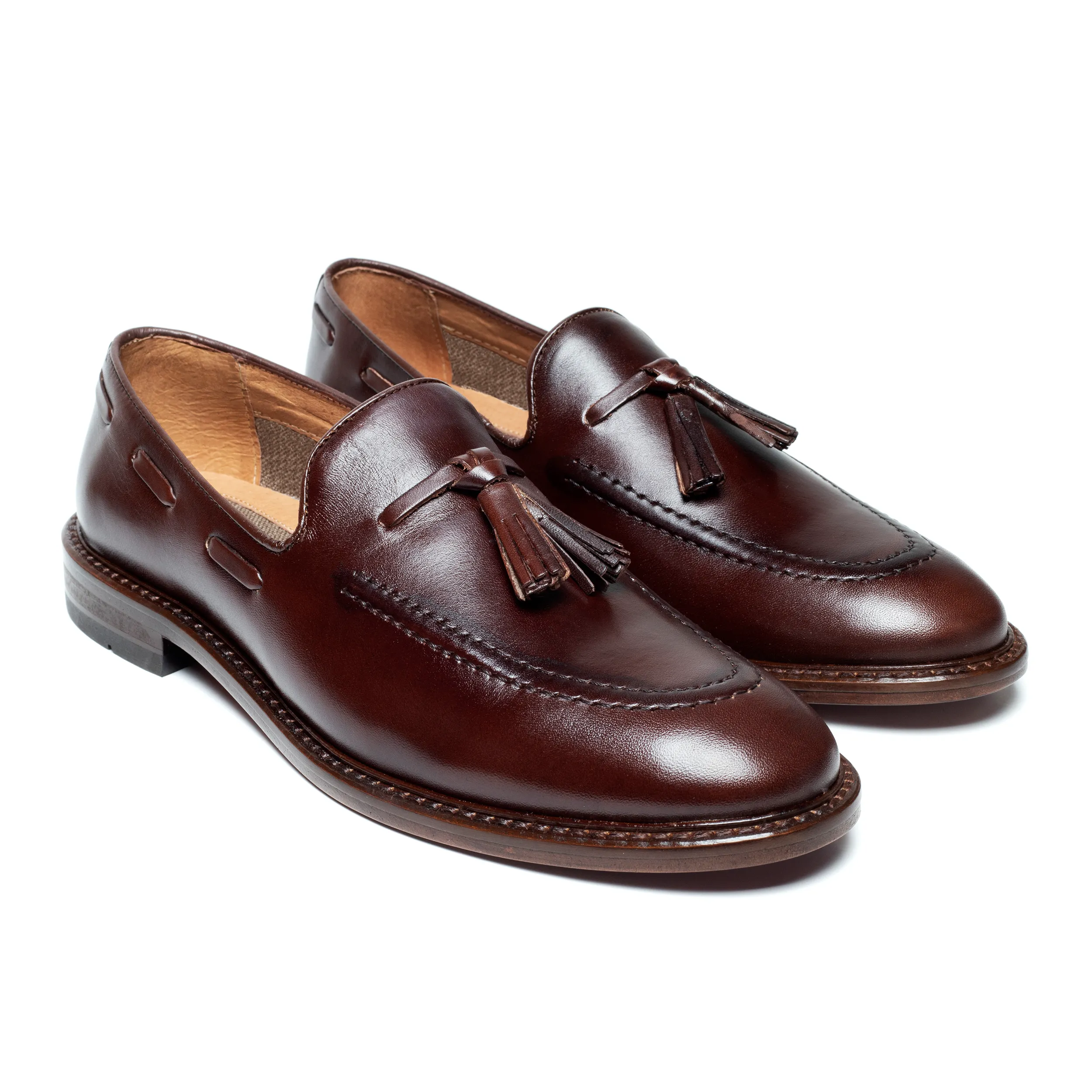 MOD. 3025 | Tassel Loafer Floreta Café | Dama