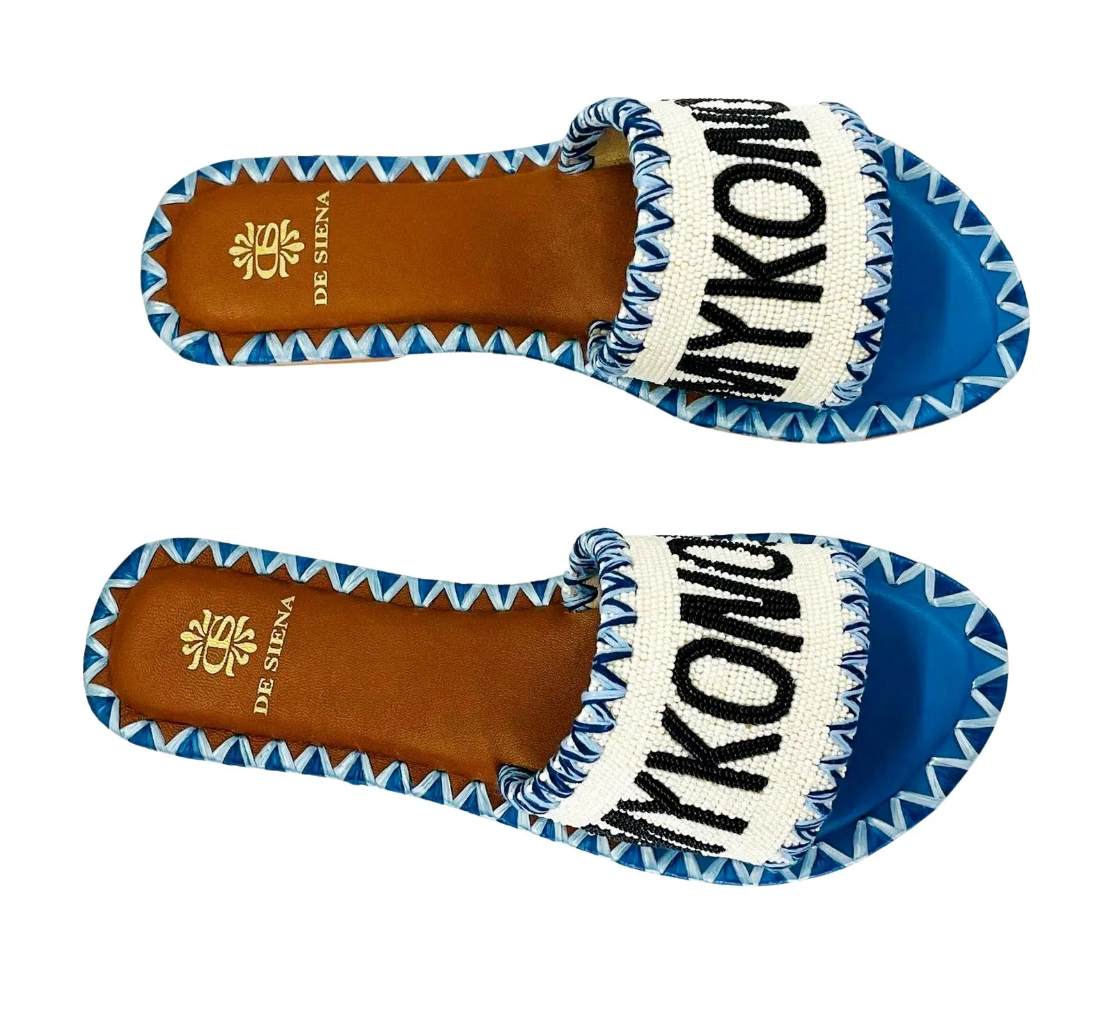 MYKONOS BEADS DEEP BLUE