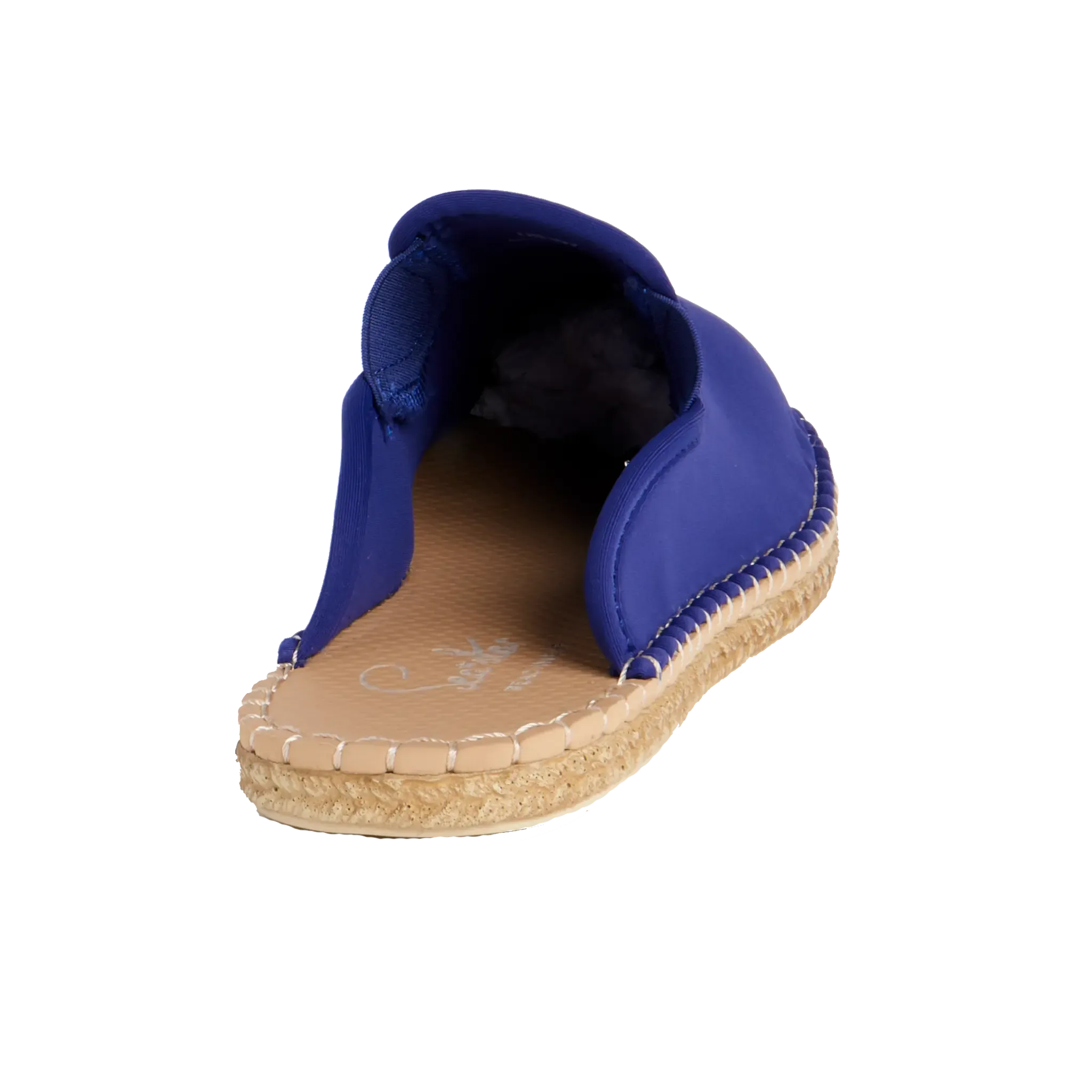 NAVY CORAL EMBROIDERY - WOMENS HARBOURSIDE MULE