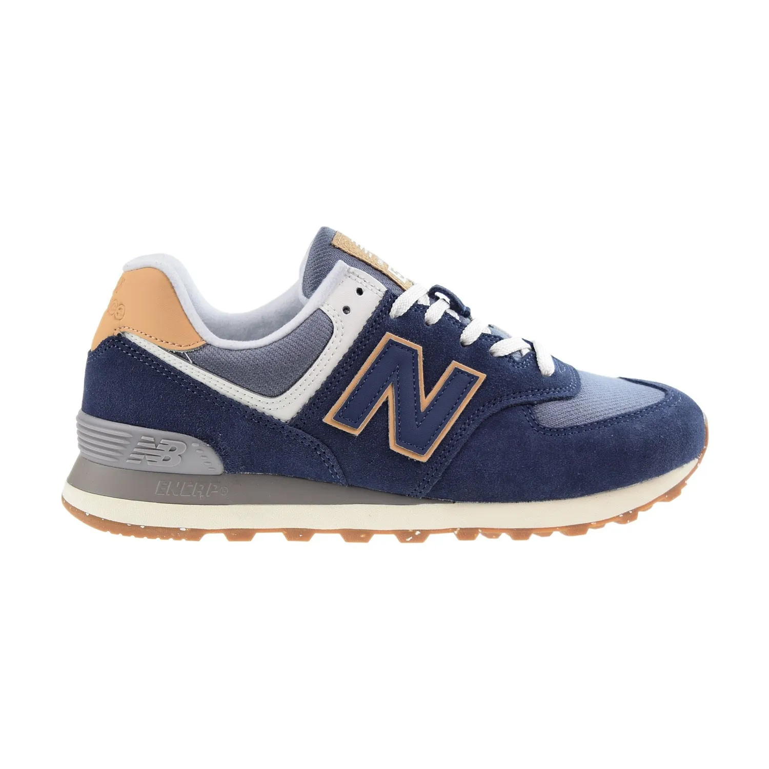New Balance 574 Men's Shoes Navy-Brown