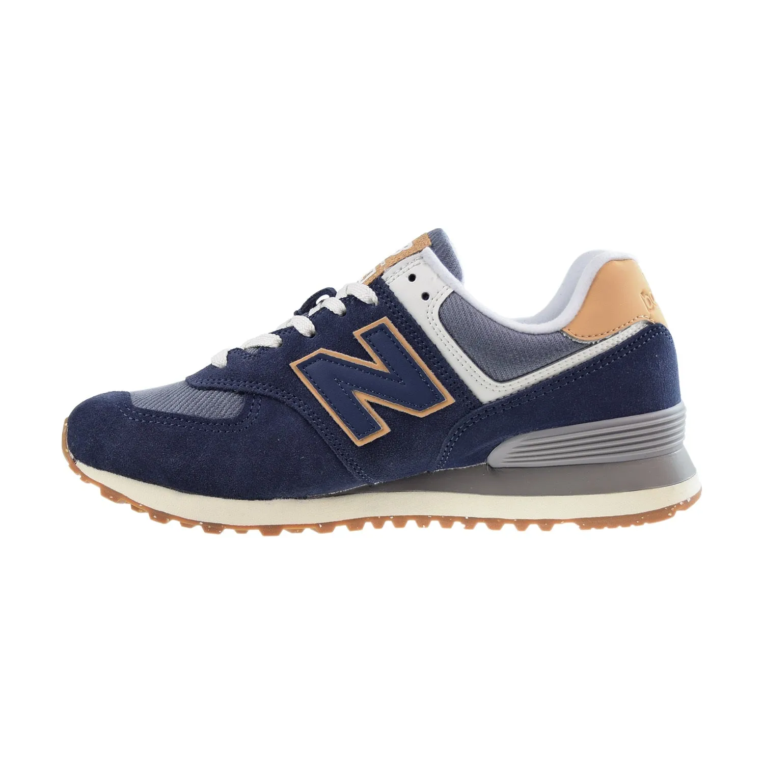 New Balance 574 Men's Shoes Navy-Brown