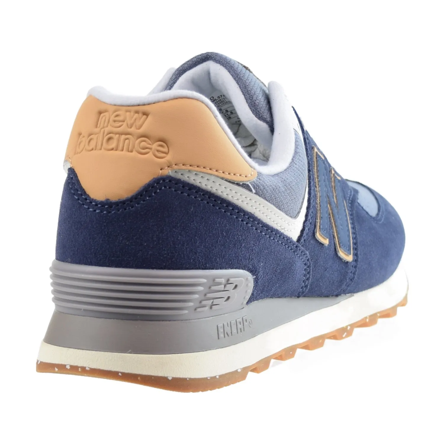 New Balance 574 Men's Shoes Navy-Brown