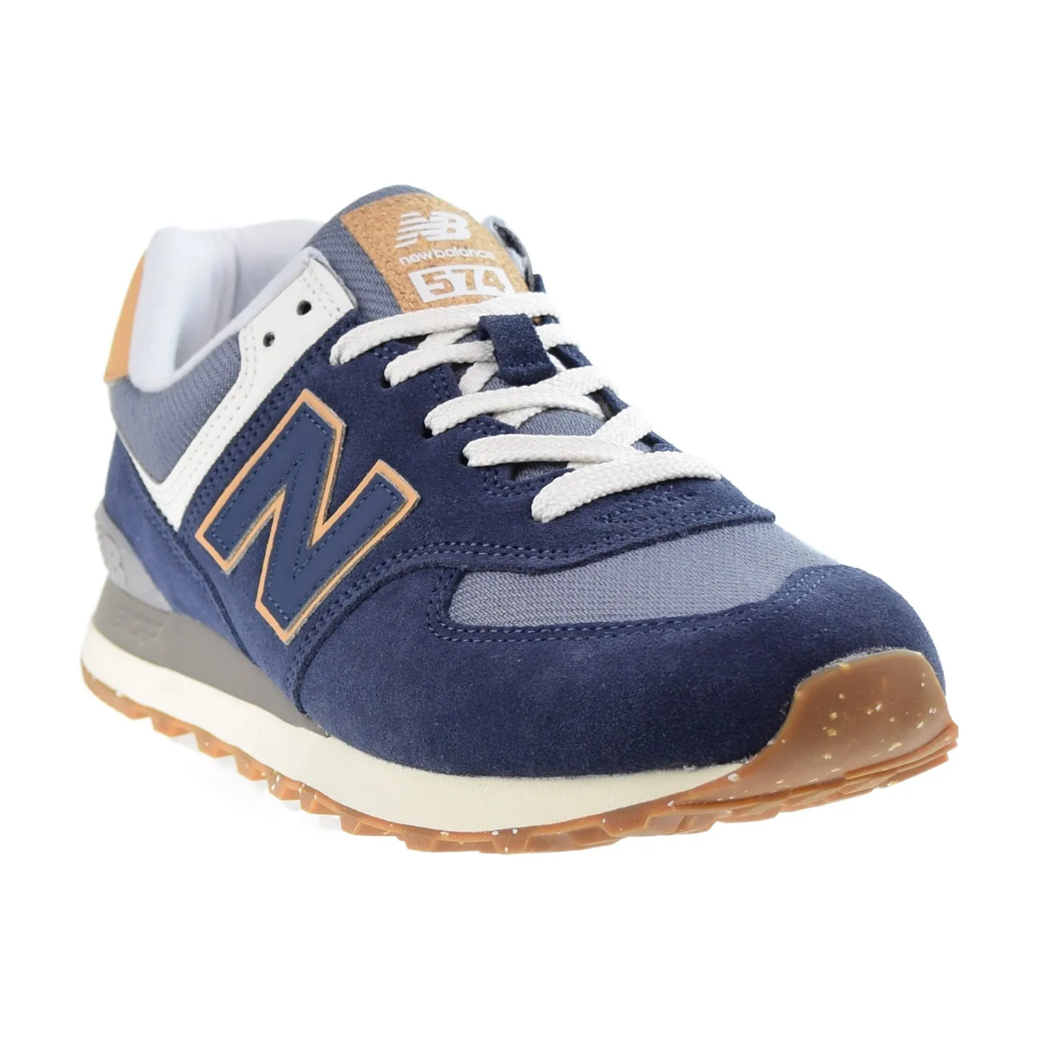 New Balance 574 Men's Shoes Navy-Brown