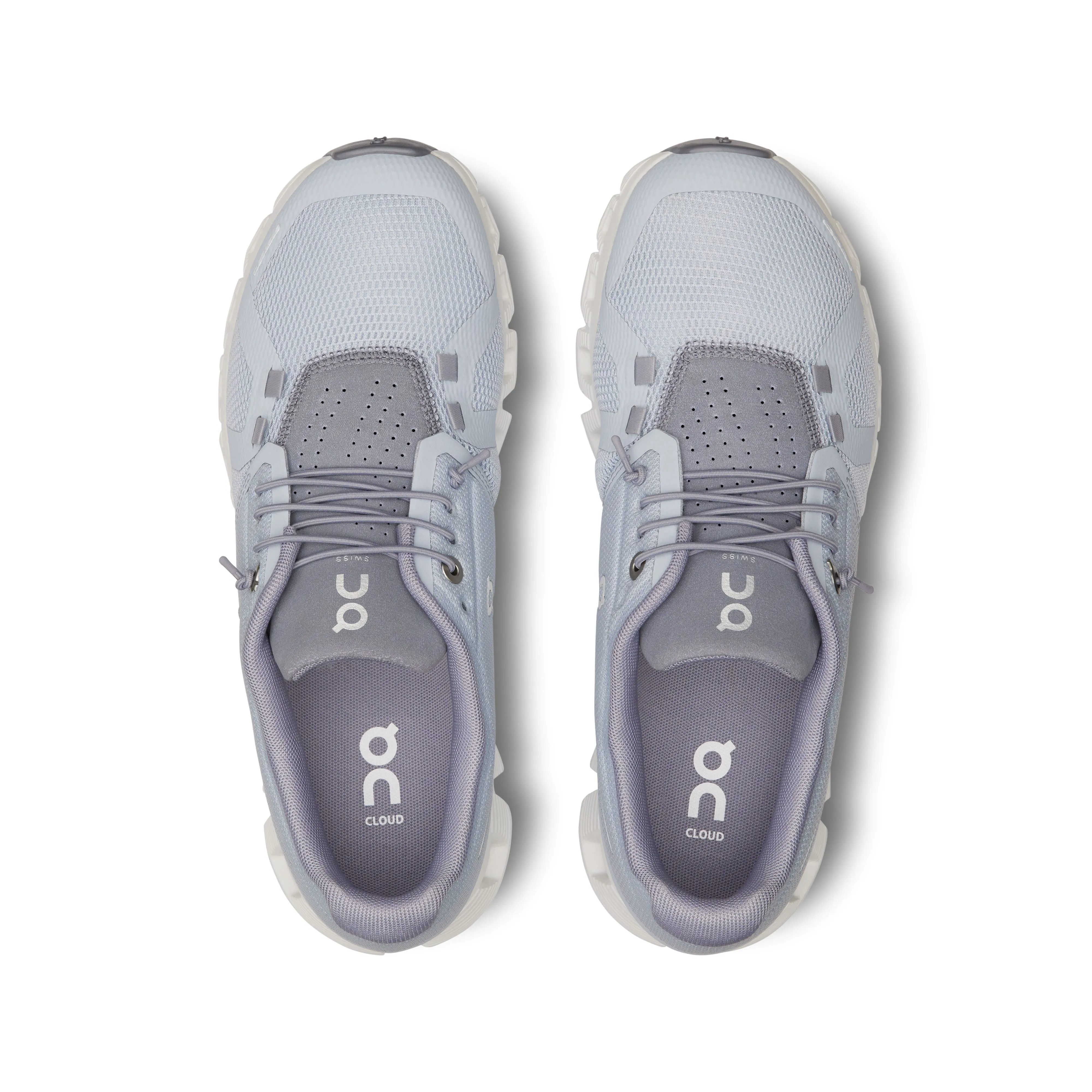 On Running Women's Cloud 5 Sneaker in Heather/Fossil