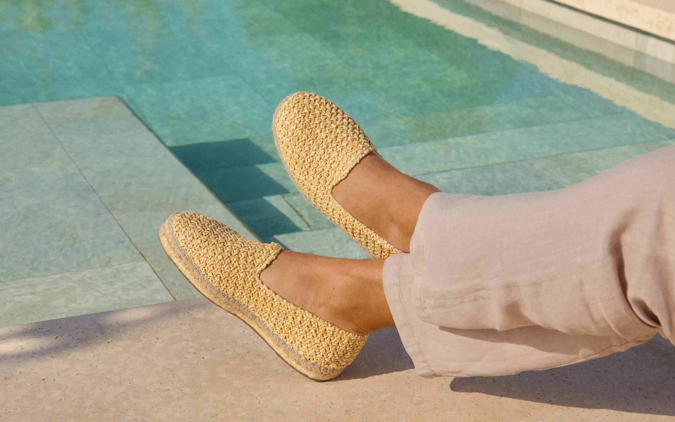 Raffia Espadrilles - V27C0 - Yucatán Raffia Net