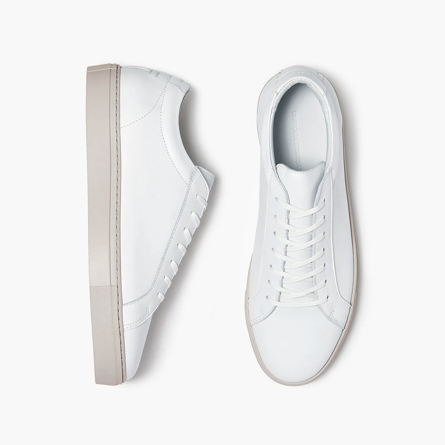 Series 1 White Fog Leather Mens