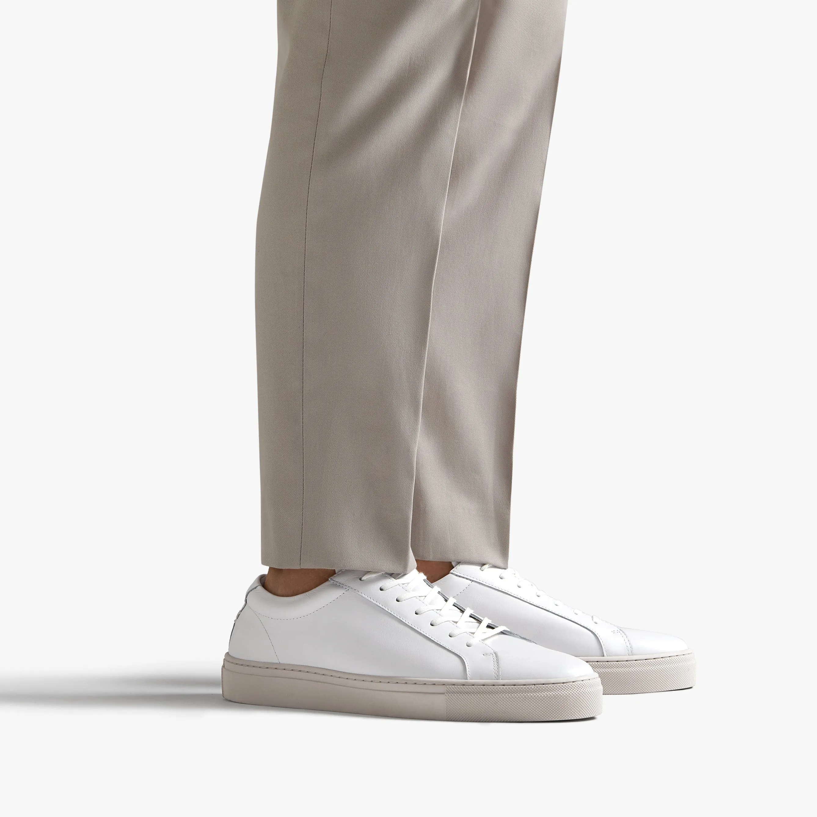 Series 1 White Fog Leather Mens