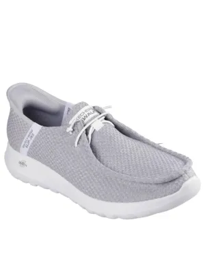 SKECHERS Slip-Ins: GOwalk Max - Halcyon White Grey