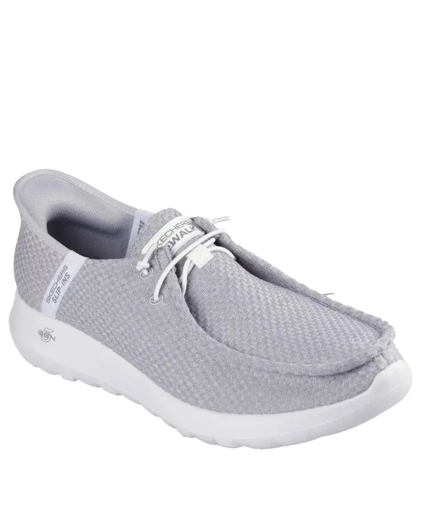 SKECHERS Slip-Ins: GOwalk Max - Halcyon White Grey