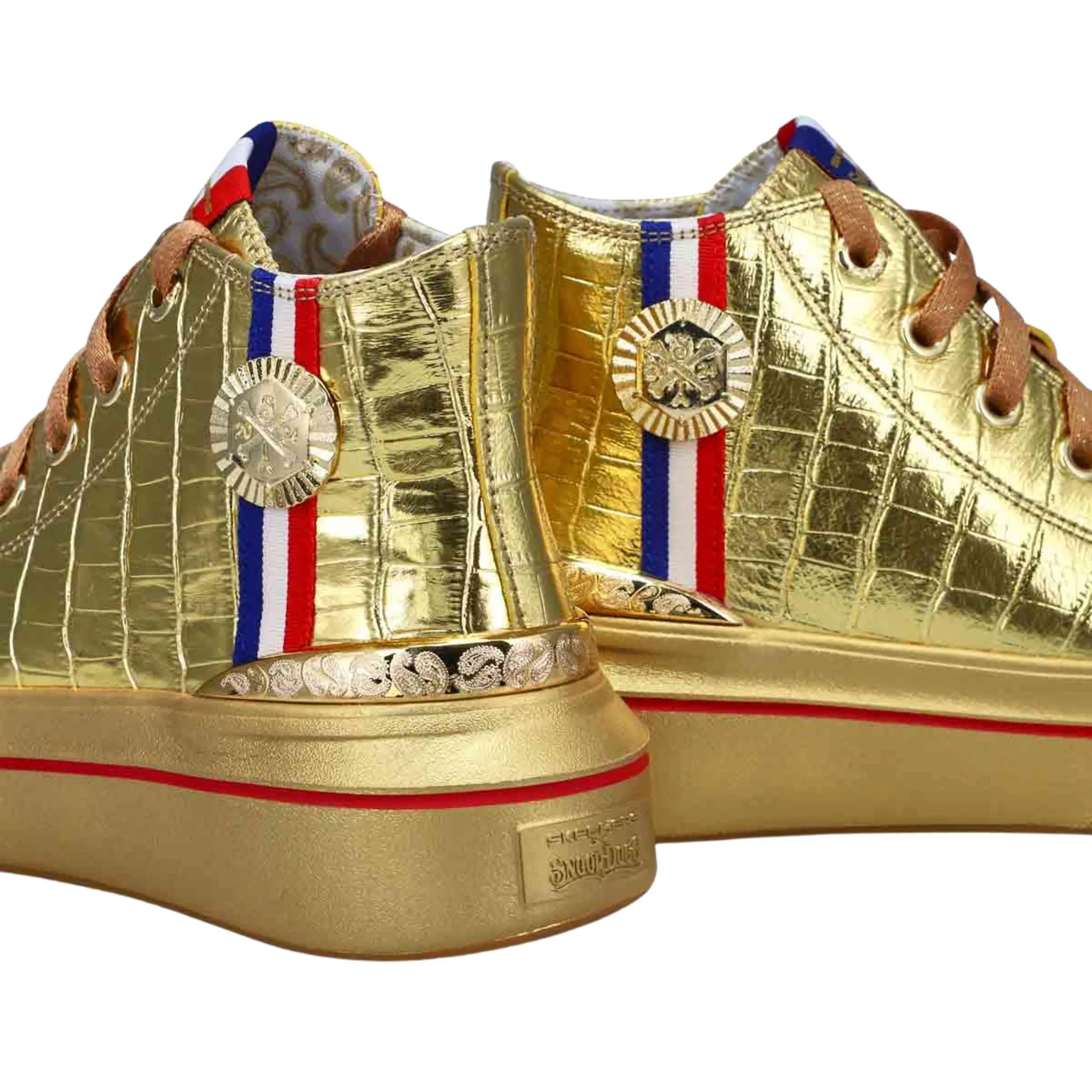 Skechers Women's 186990 Snoop One Gold Medal Casual Shoes