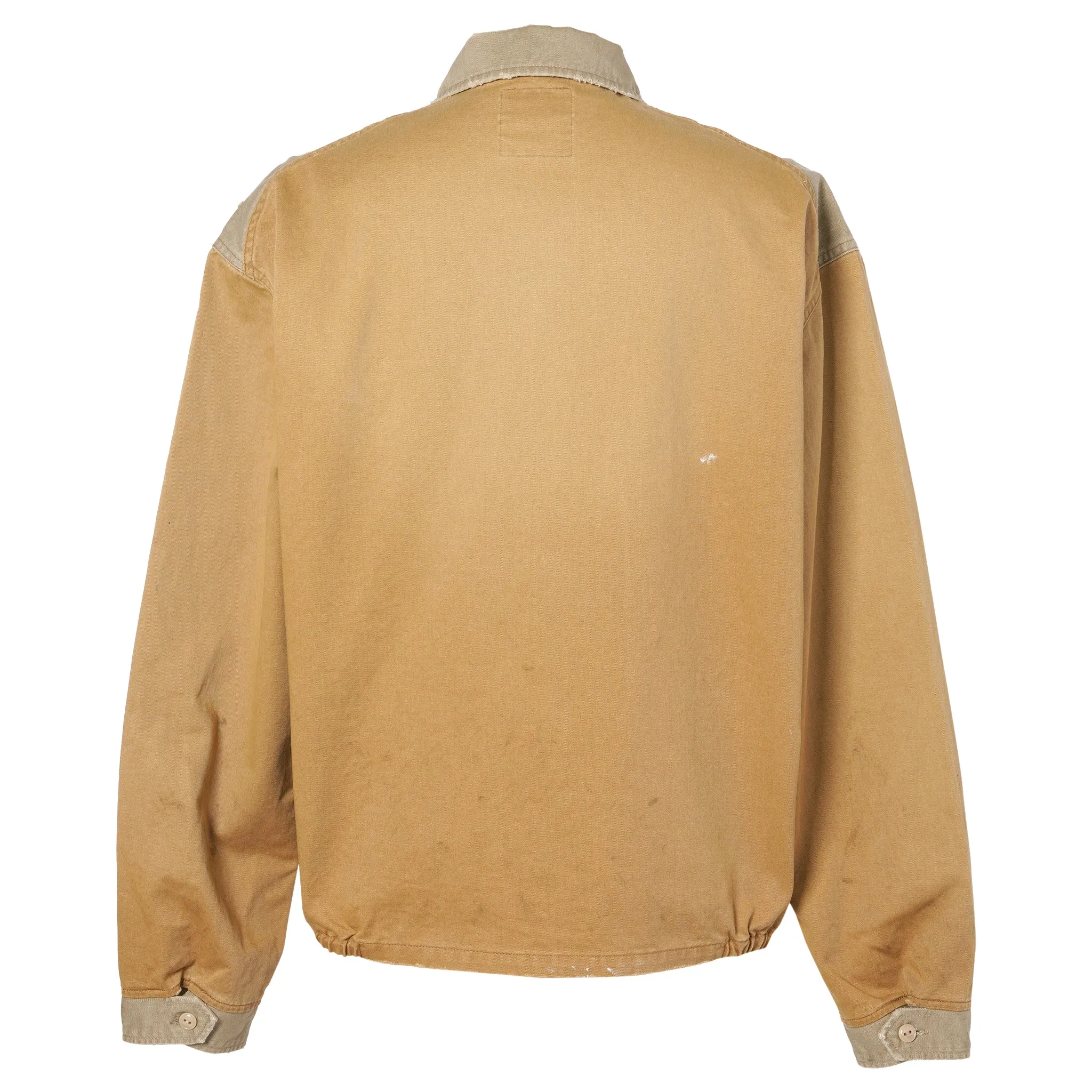 TWO TONE WORK JACKET / BEIGE