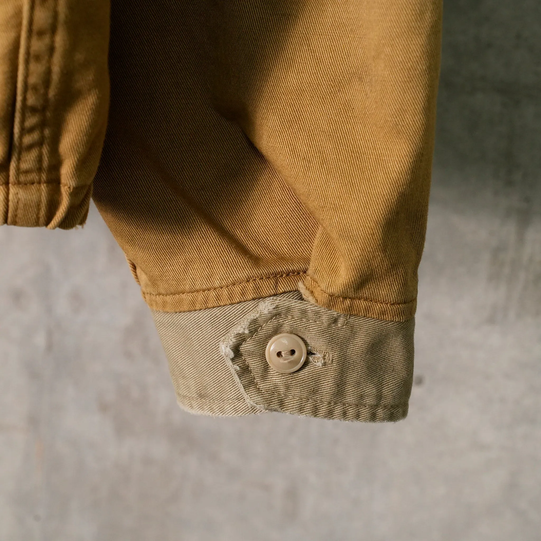 TWO TONE WORK JACKET / BEIGE