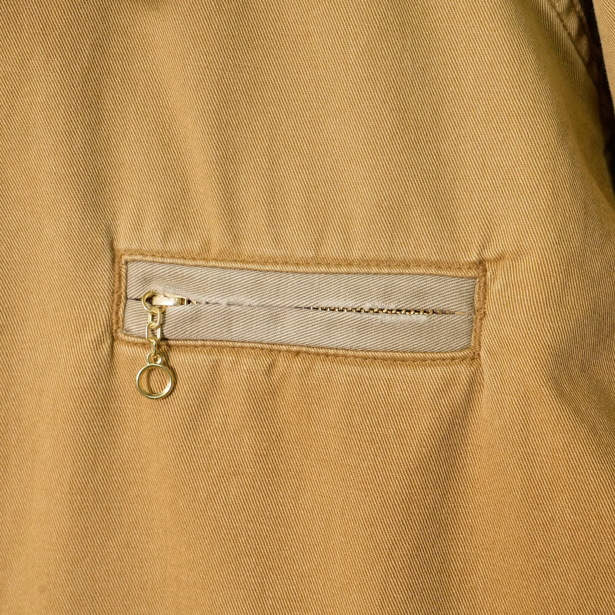 TWO TONE WORK JACKET / BEIGE