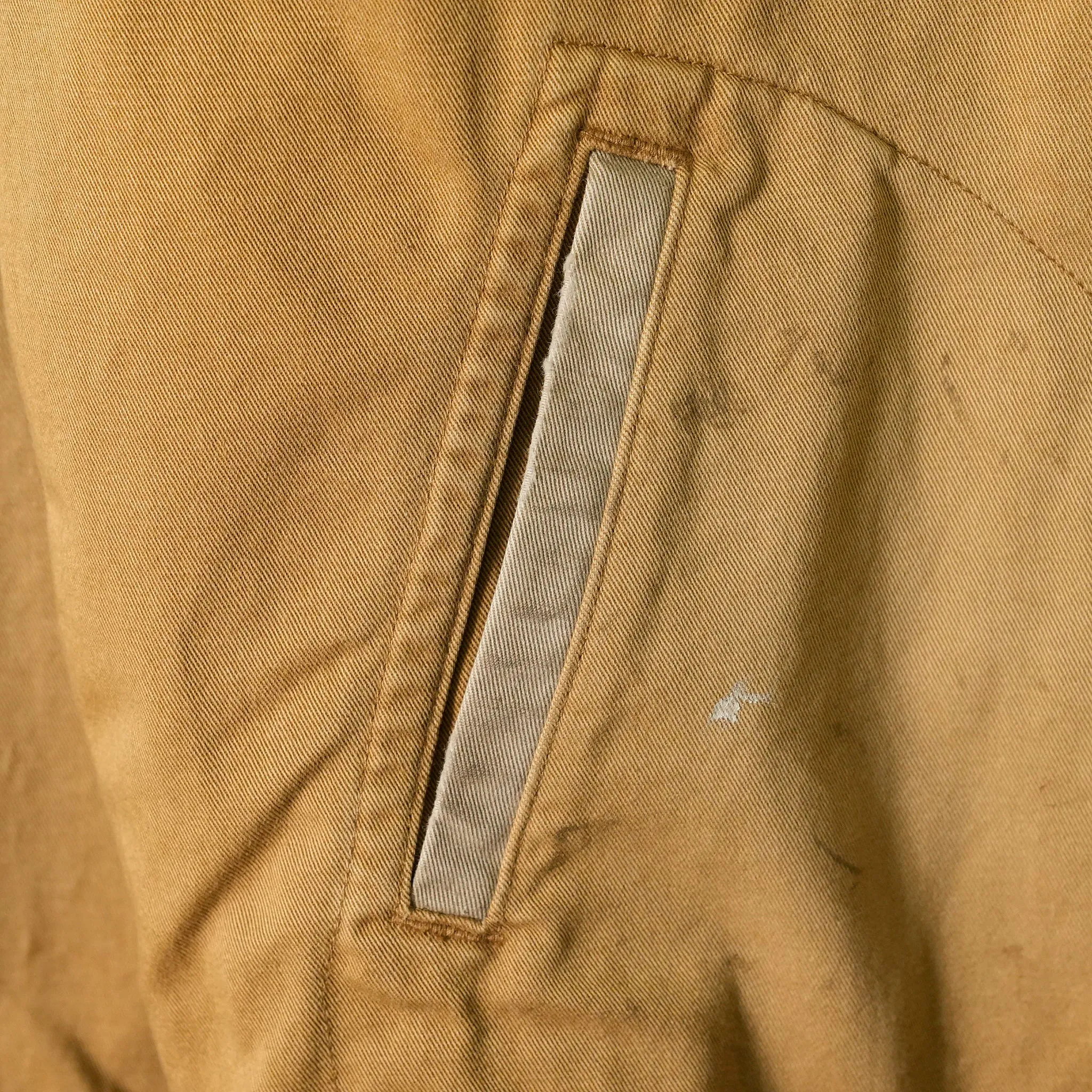 TWO TONE WORK JACKET / BEIGE