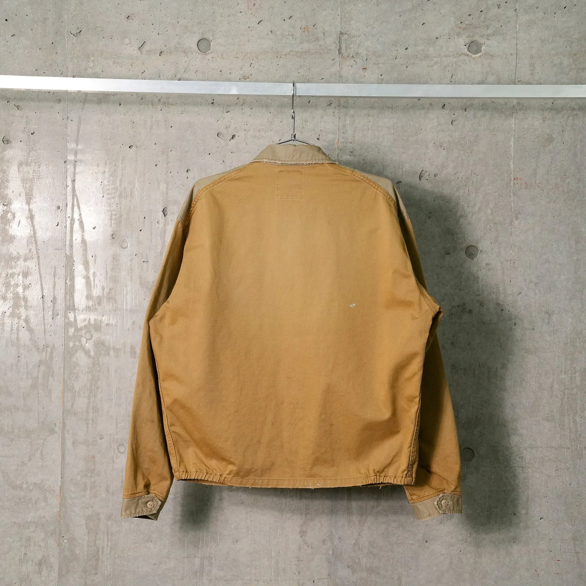 TWO TONE WORK JACKET / BEIGE
