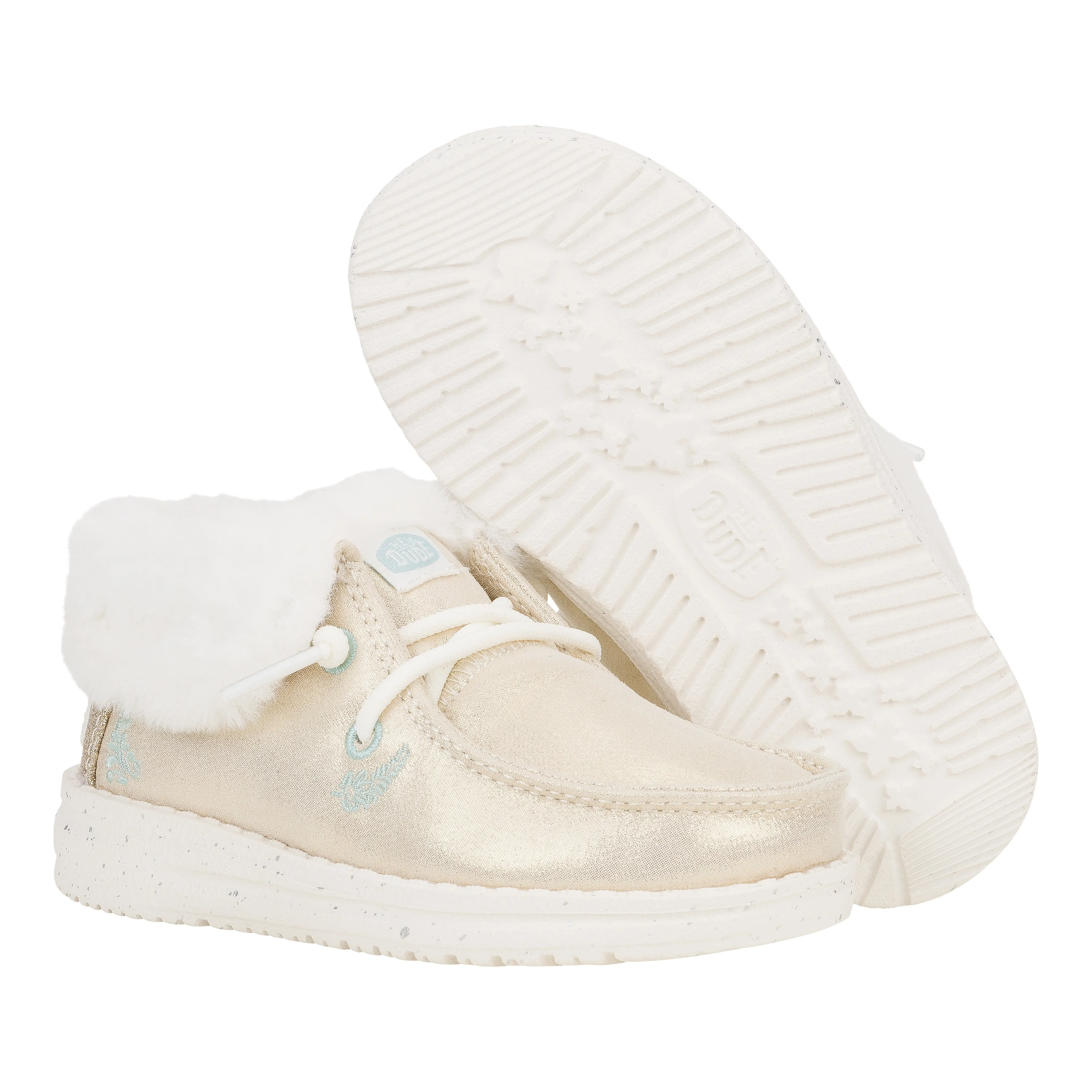Wendy Fold Toddler Metallic Shine - Gold