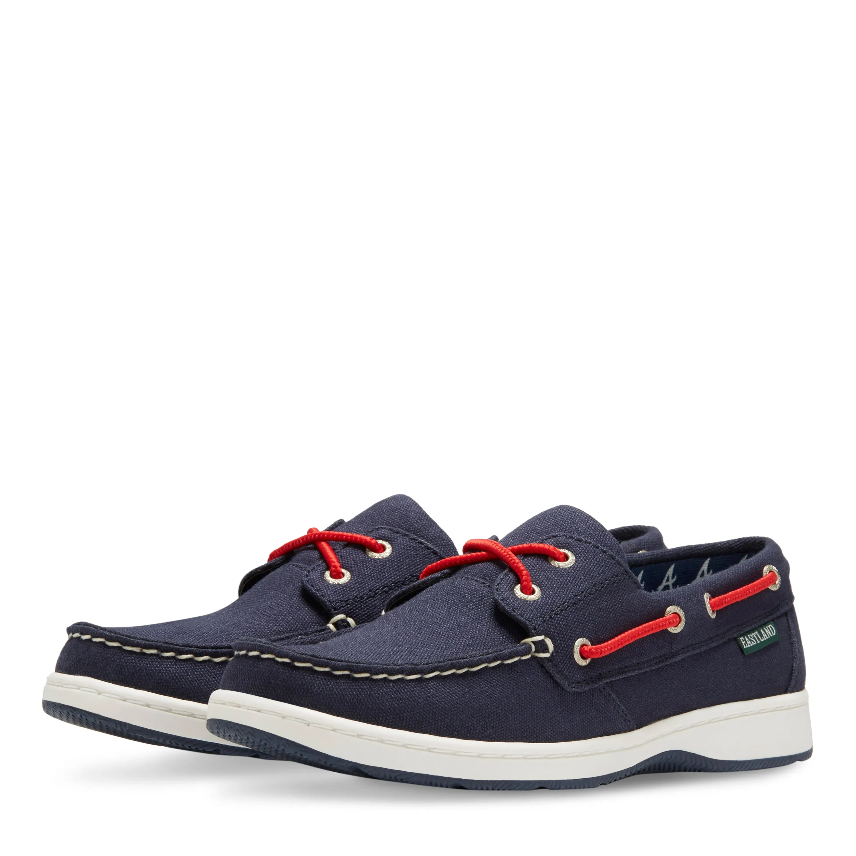 Women's Solstice MLB Atlanta Braves Canvas Boat Shoe